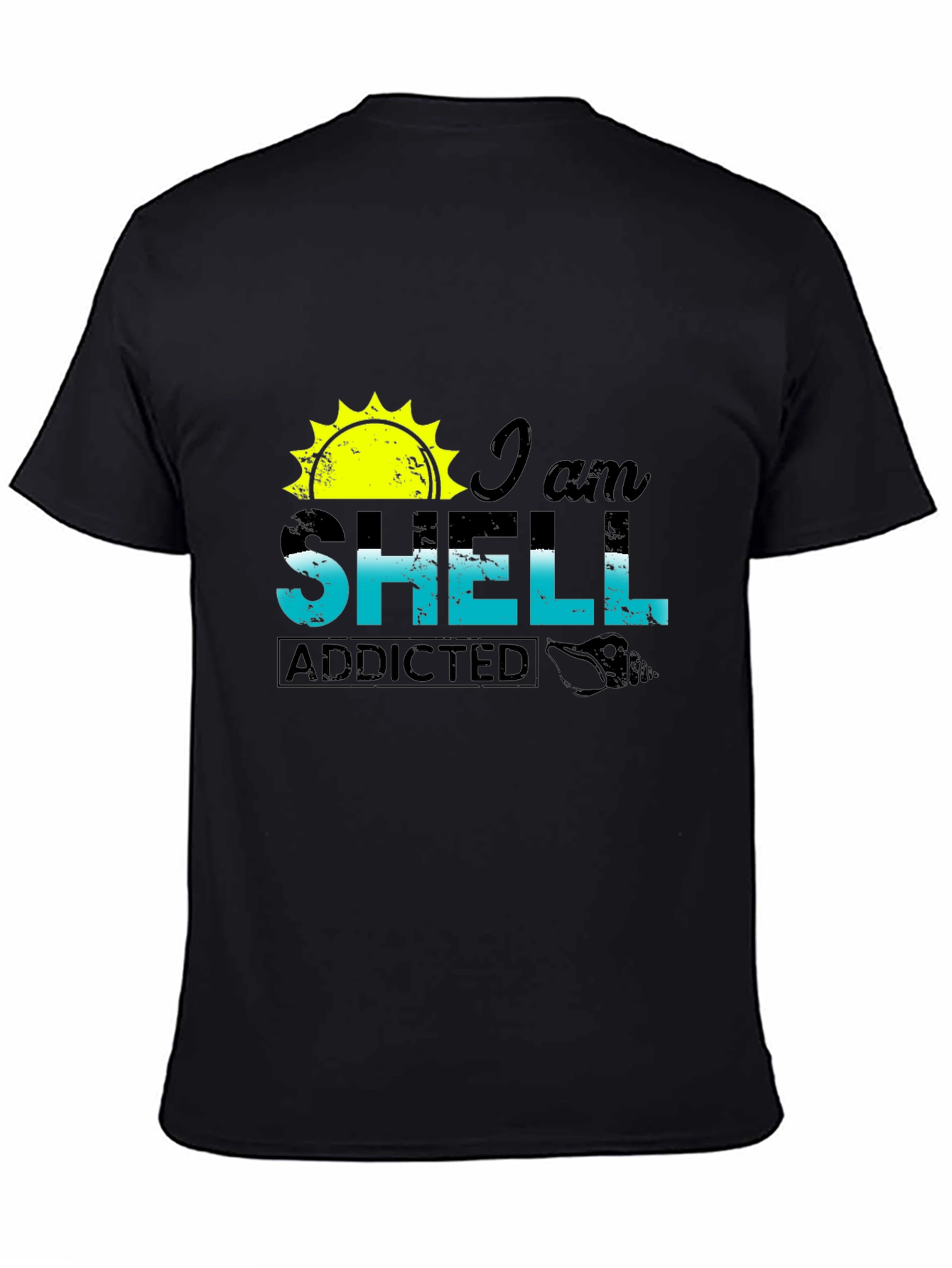 I am Shell Addicted T-Shirt - Beach Lover Tee