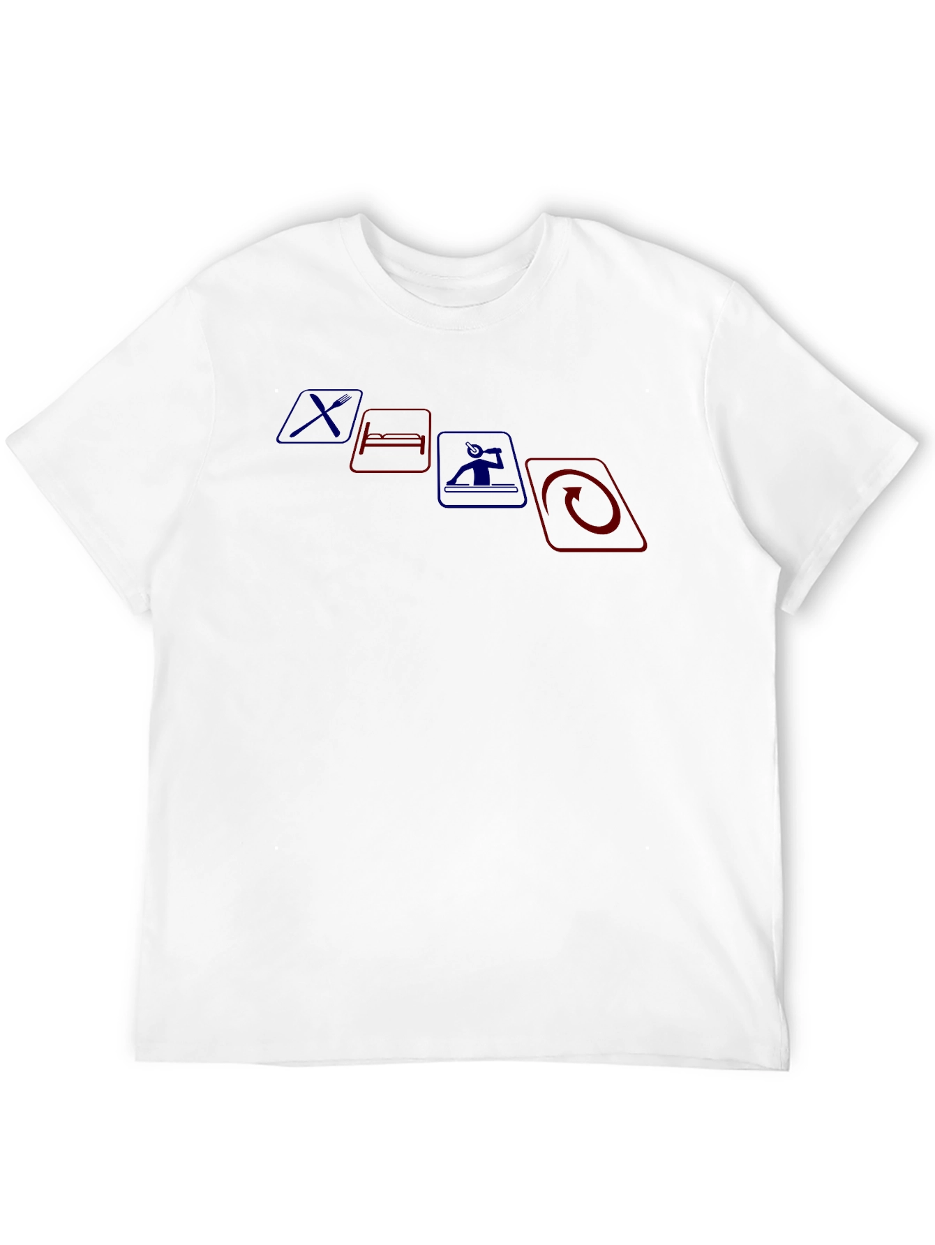 Symbol Graphic Tee - Cool Casual Design