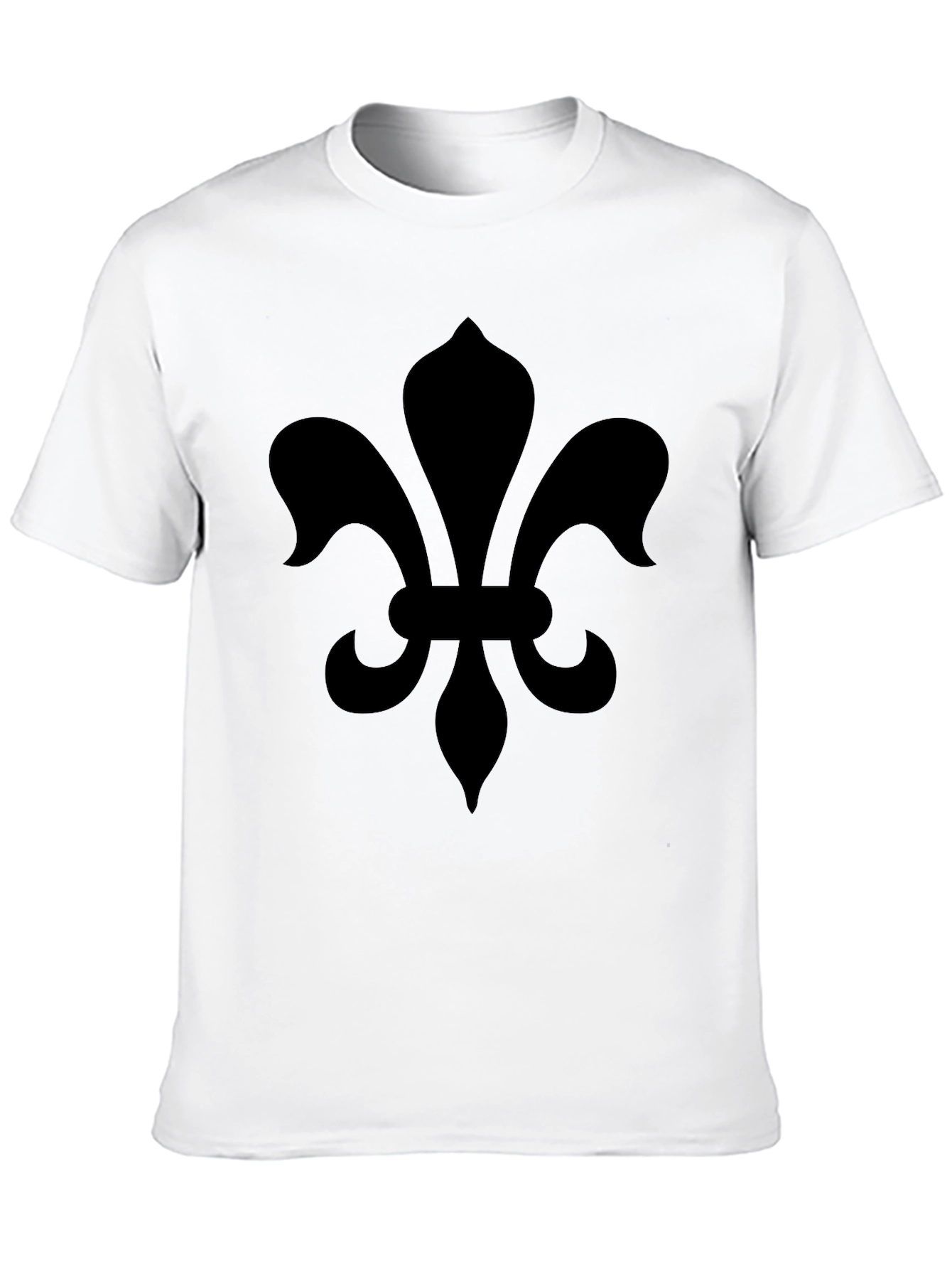 Fleur-de-Lis Graphic Tee - Classic Black Shirt