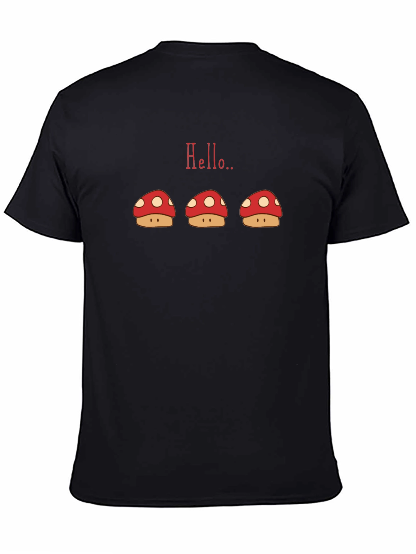 Mushroom Graphic T-Shirt - Quirky Casual Tee