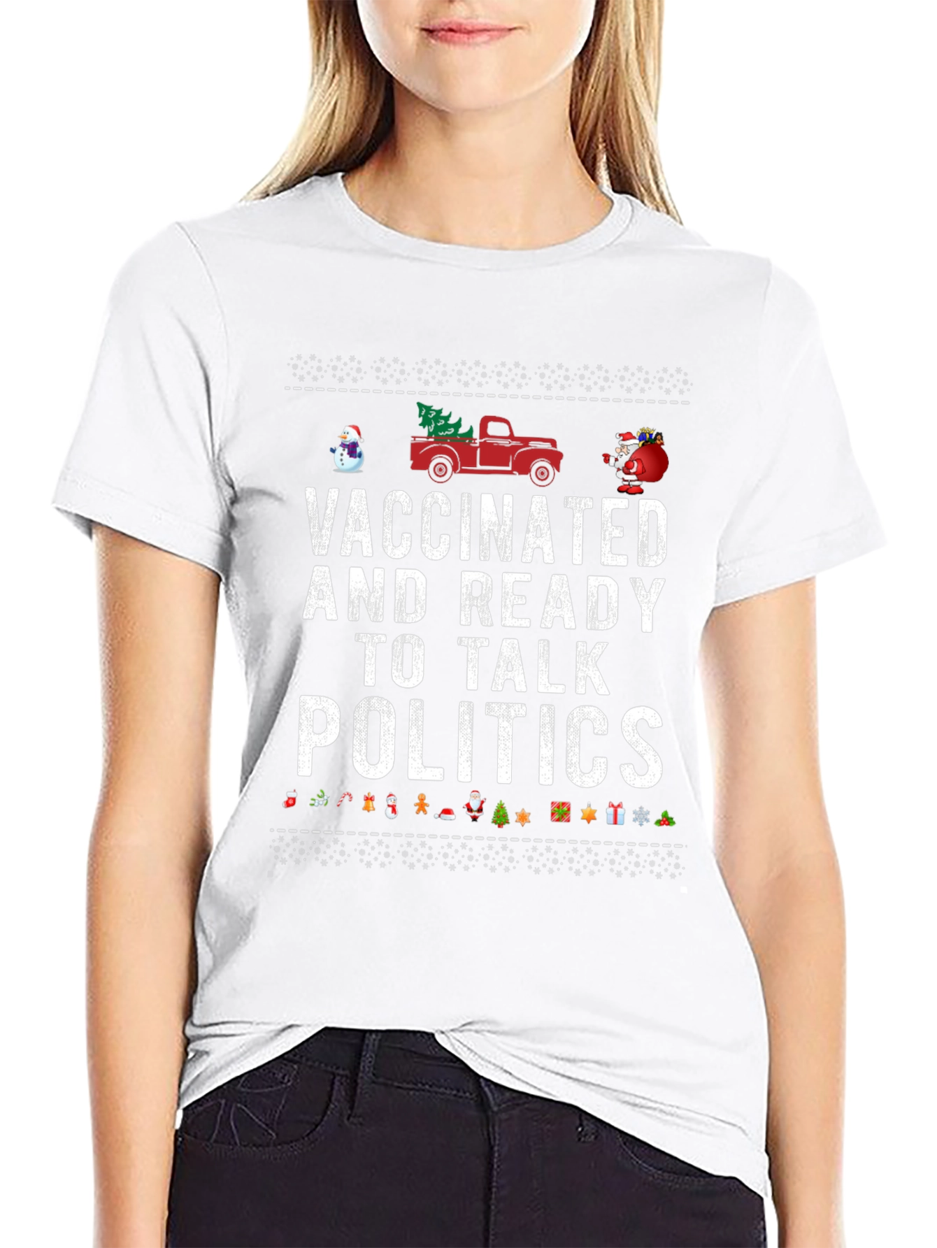 Vaccinated Ready Politics Graphic Tee