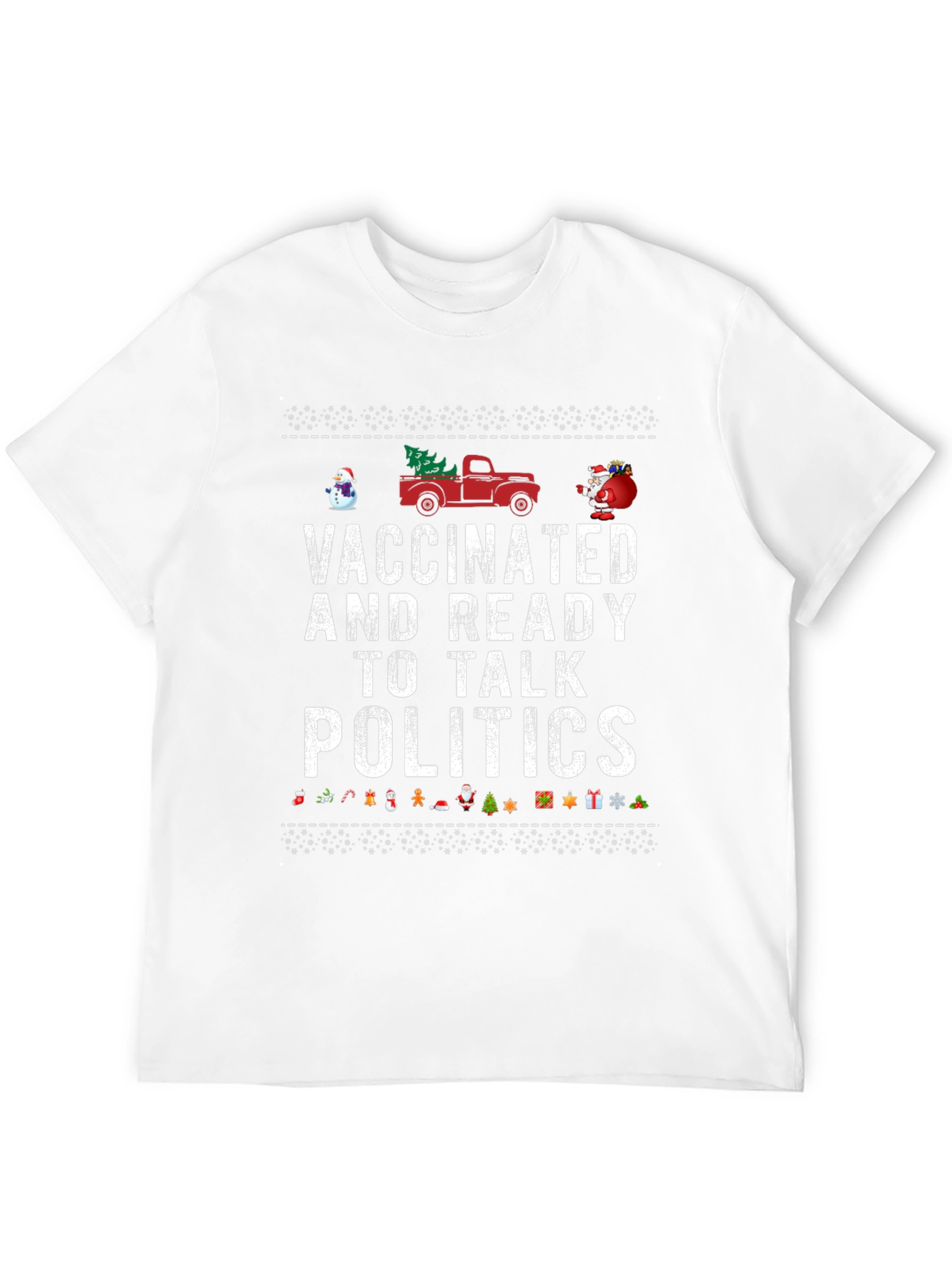 Vaccinated Ready Politics Graphic Tee