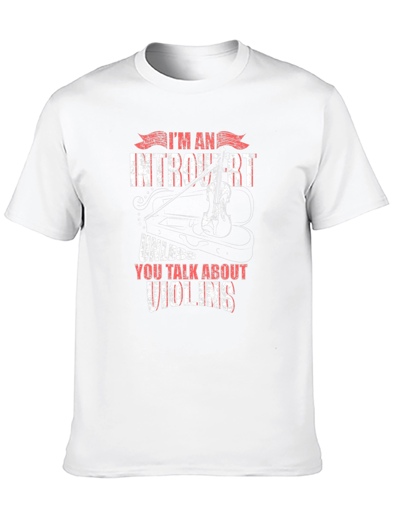 Introvert Unless Violins T-Shirt