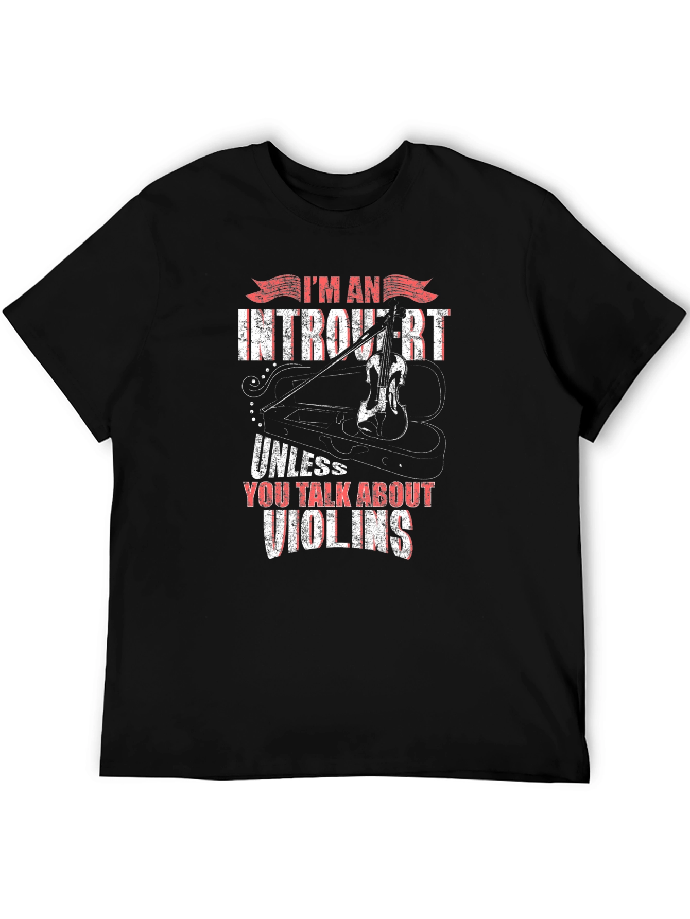 Introvert Unless Violins T-Shirt