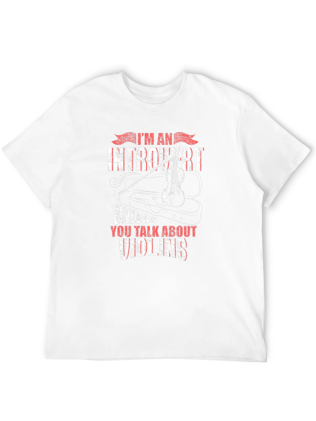 Introvert Unless Violins T-Shirt