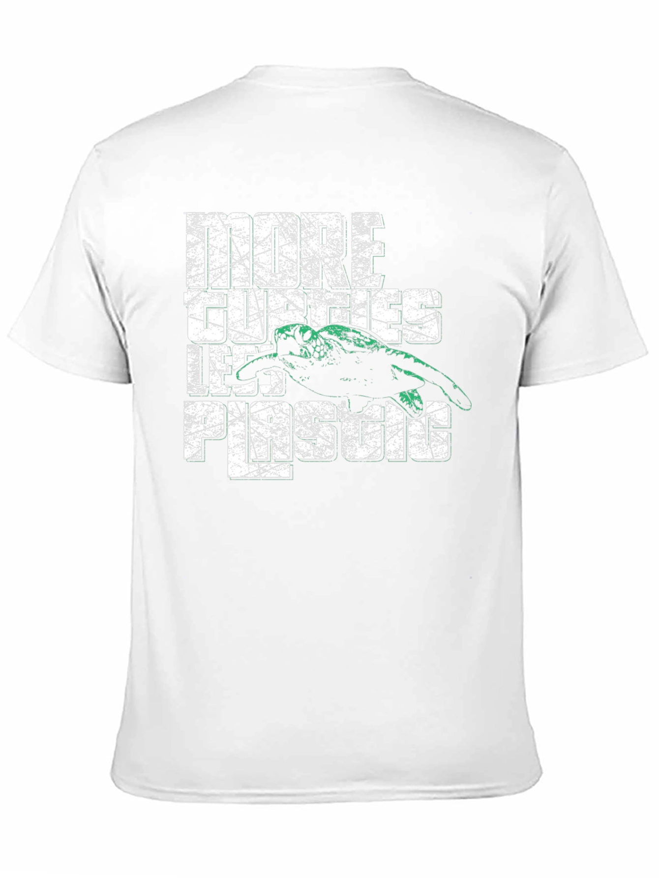 Eco-Friendly Turtle Graphic Tee