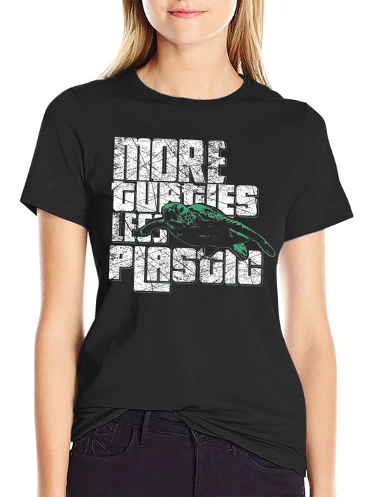 Eco-Friendly Turtle Graphic Tee