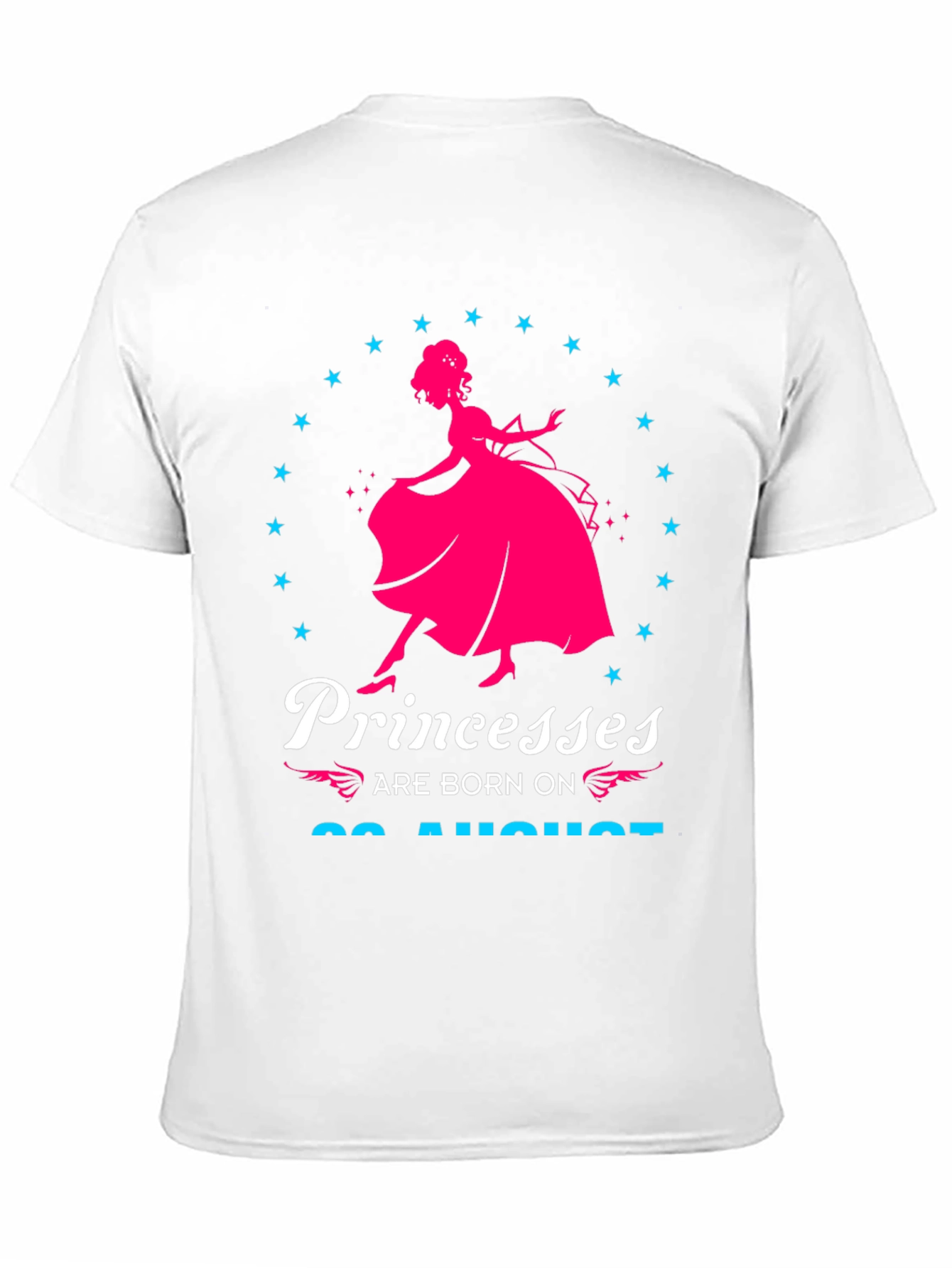 Princesses Are Born On 22 August T-Shirt