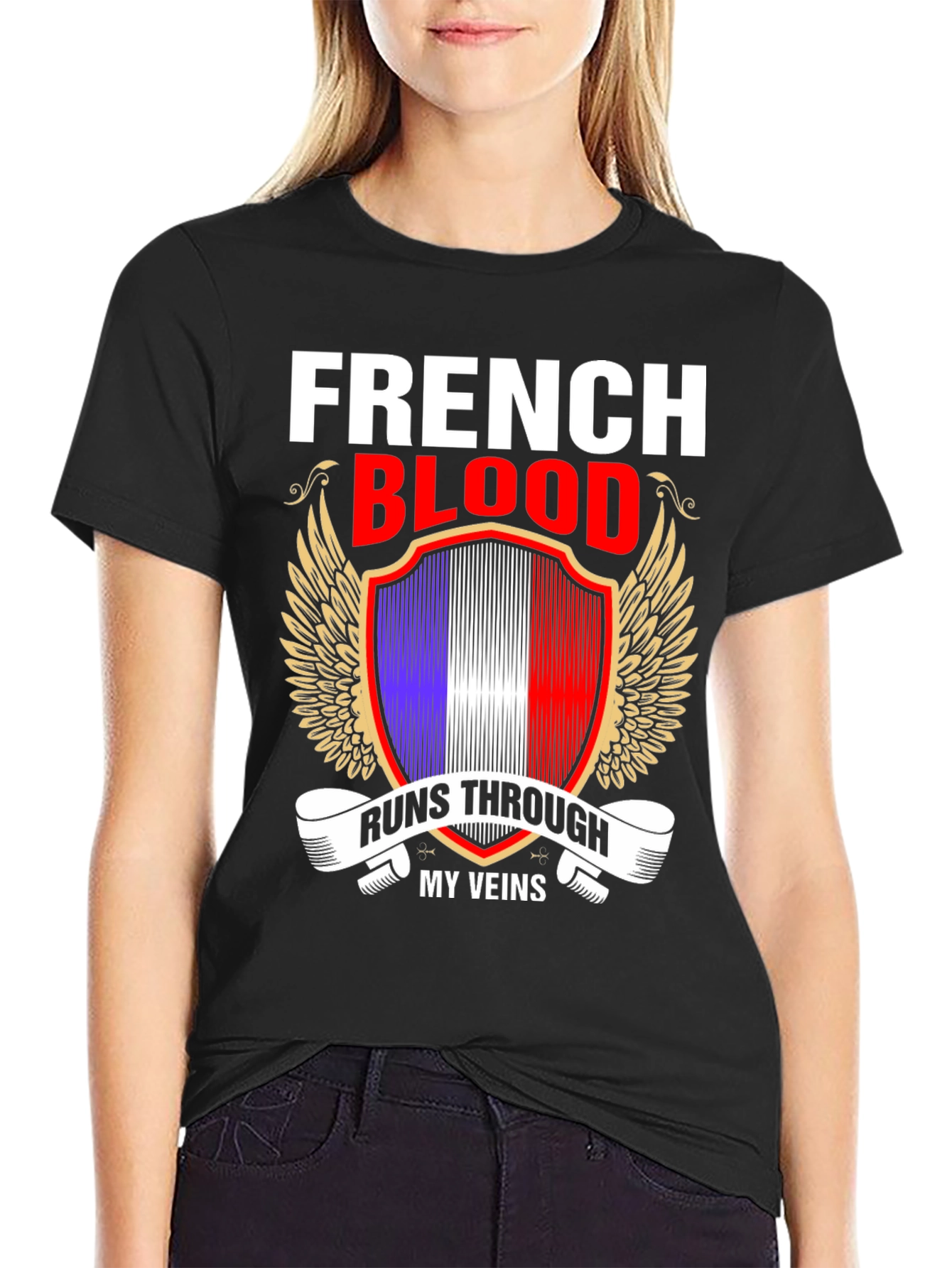 French Blood T-Shirt - France Pride