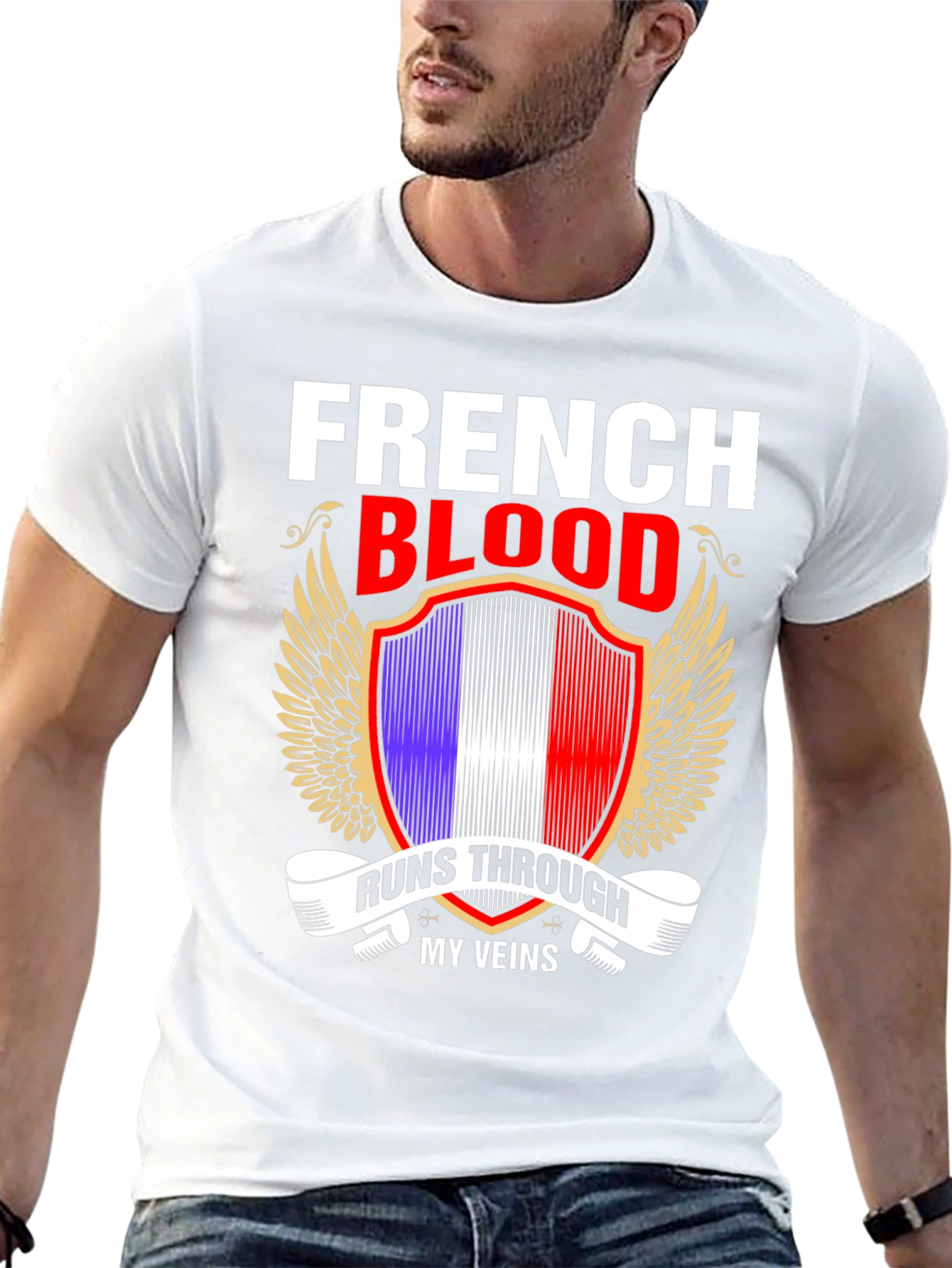 French Blood T-Shirt - France Pride