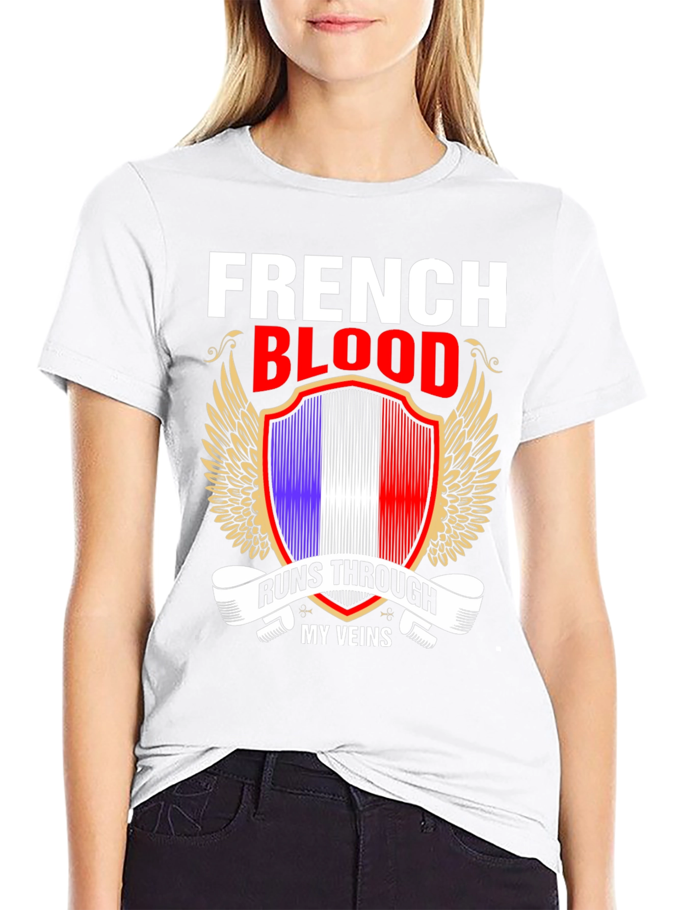 French Blood T-Shirt - France Pride