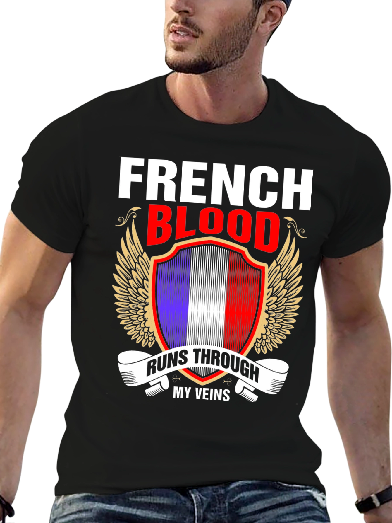 French Blood T-Shirt - France Pride