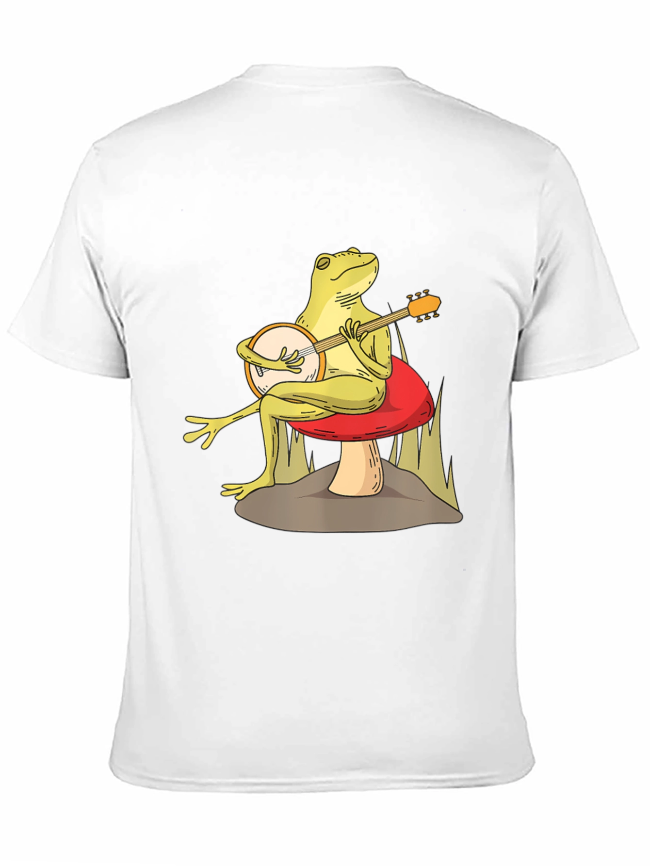 Frog Playing Banjo Graphic Tee