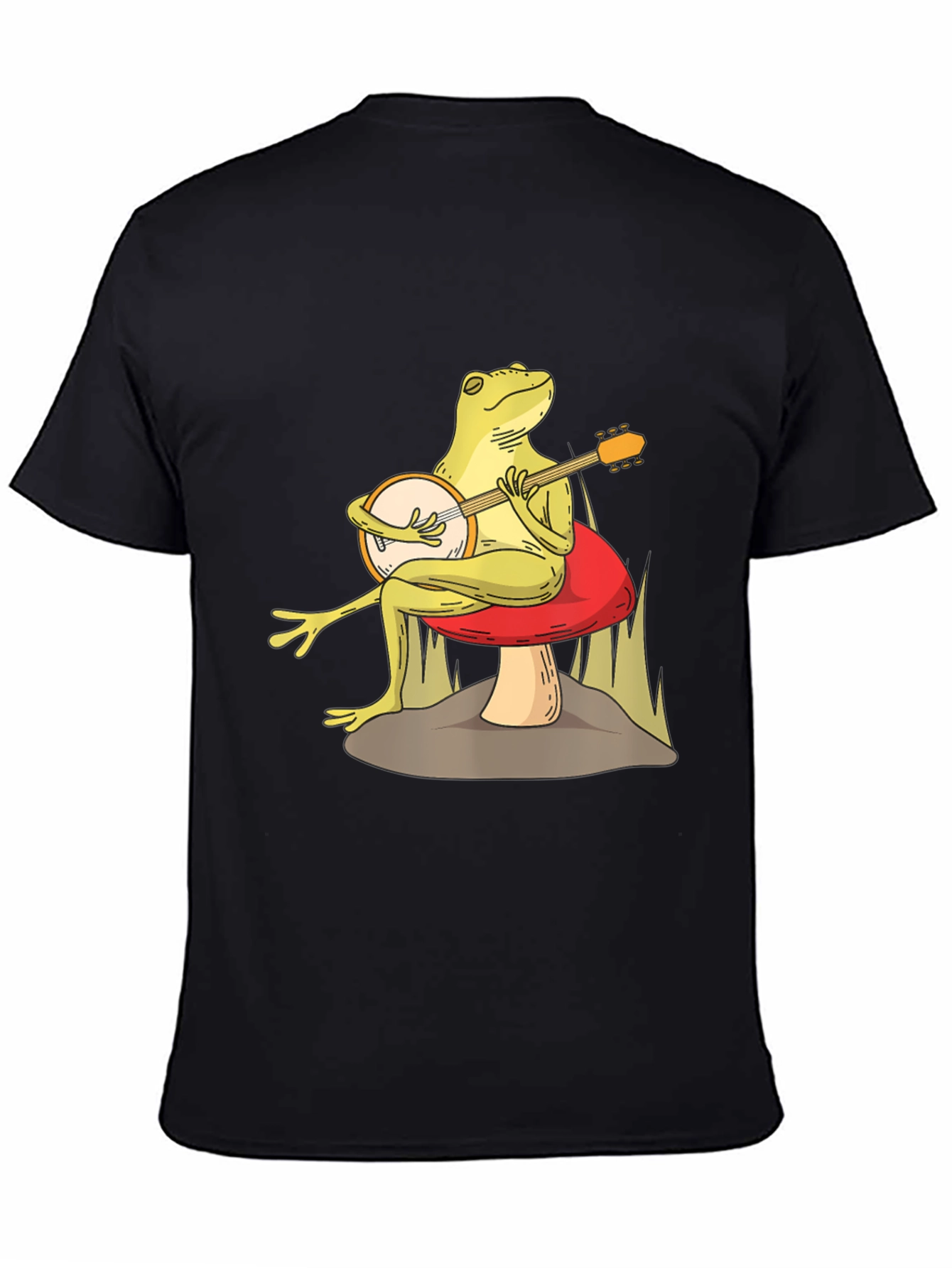 Frog Playing Banjo Graphic Tee