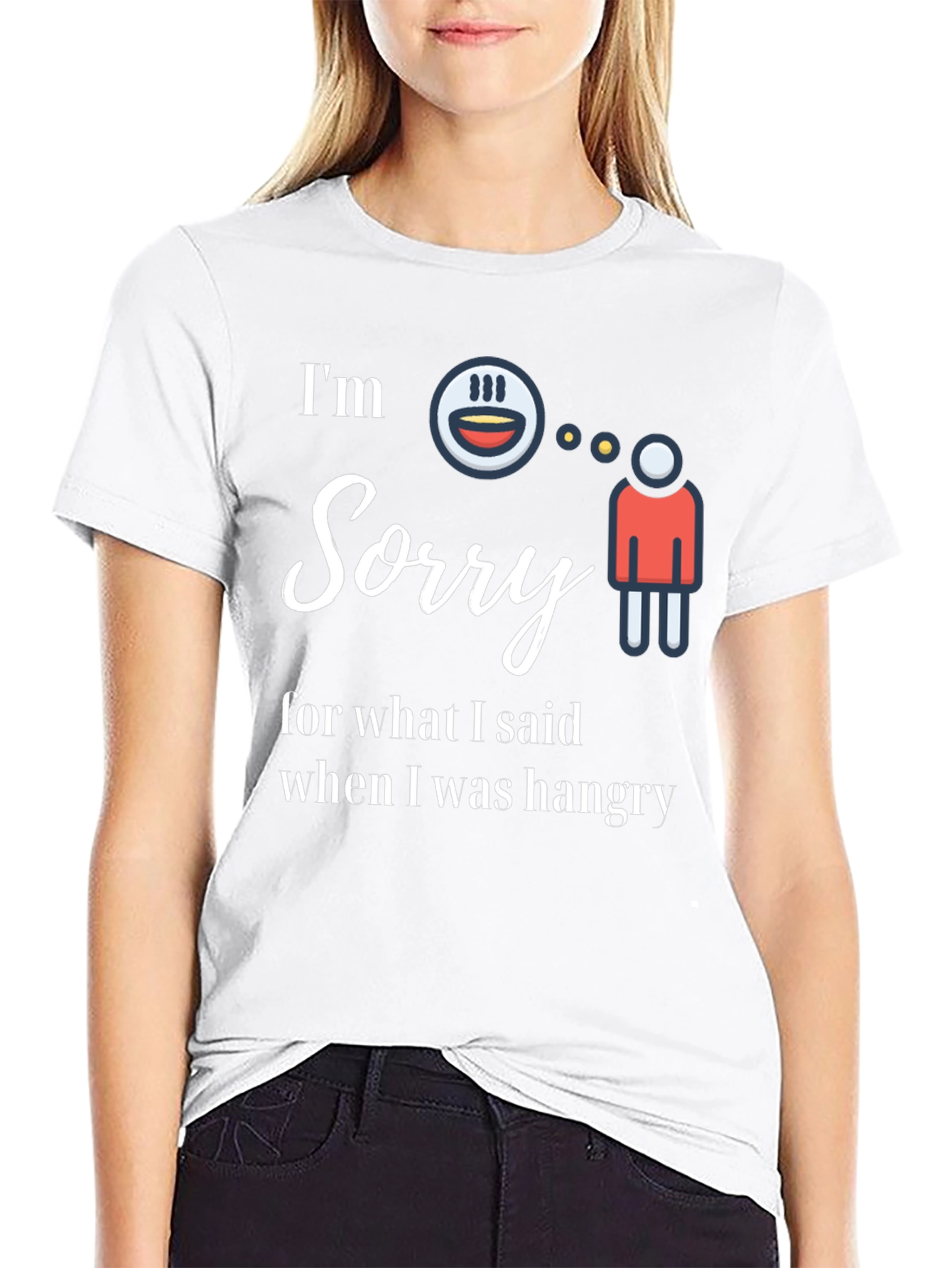 Funny Hangry Graphic Tee - Im Sorry Shirt