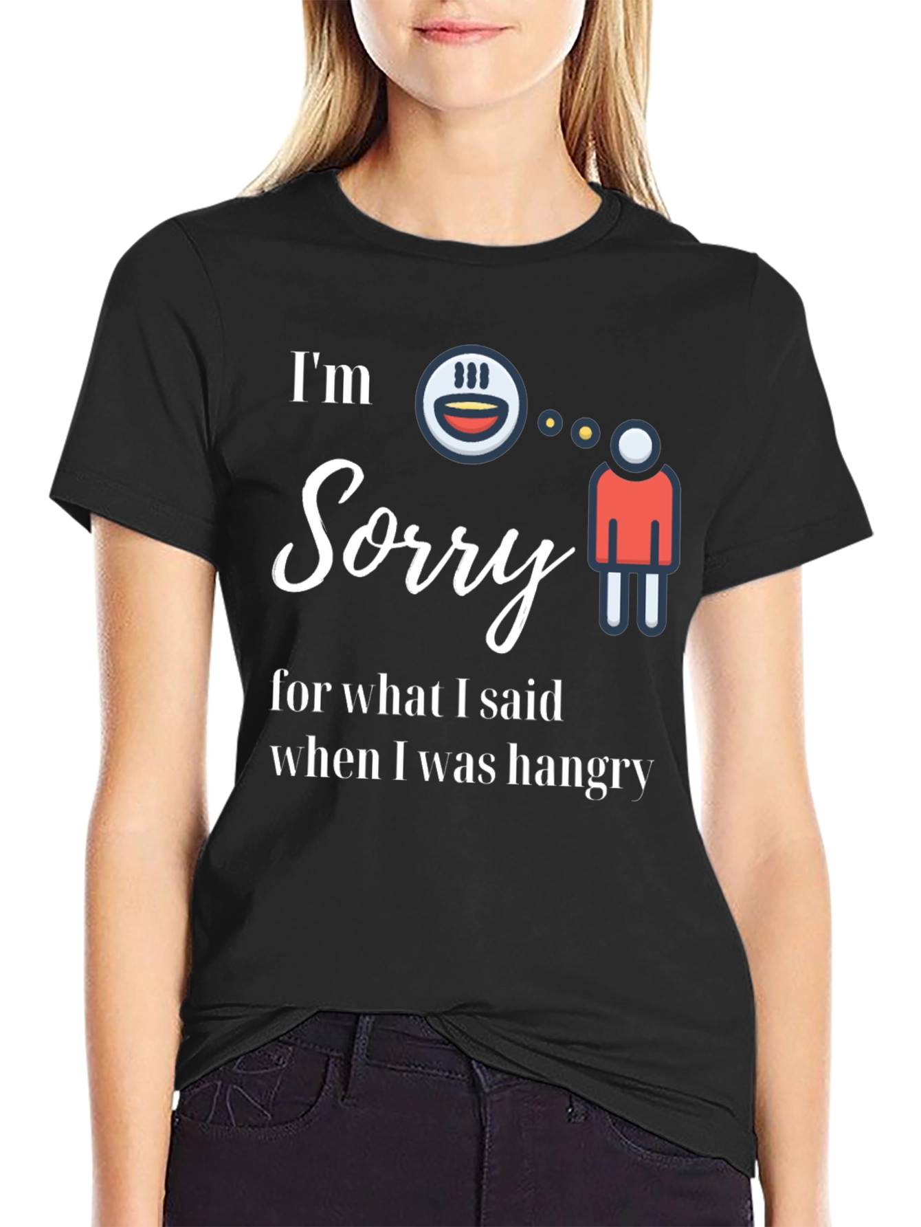 Funny Hangry Graphic Tee - Im Sorry Shirt