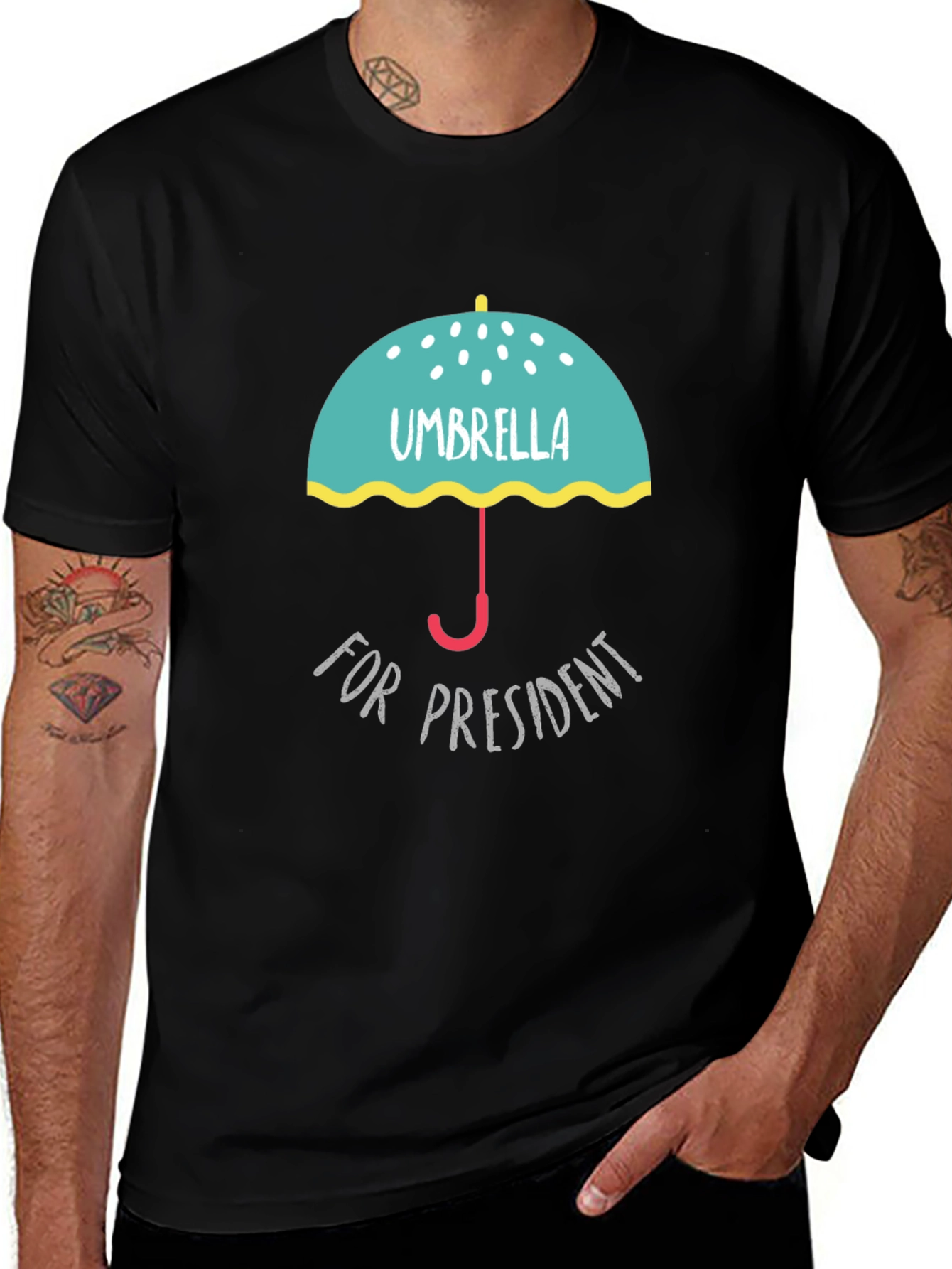 Umbrella for President Graphic T-Shirt