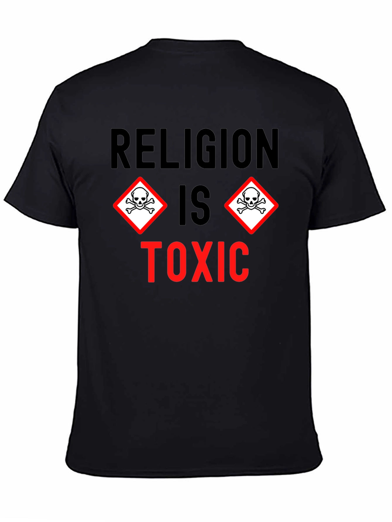 Religion is Toxic Graphic T-Shirt