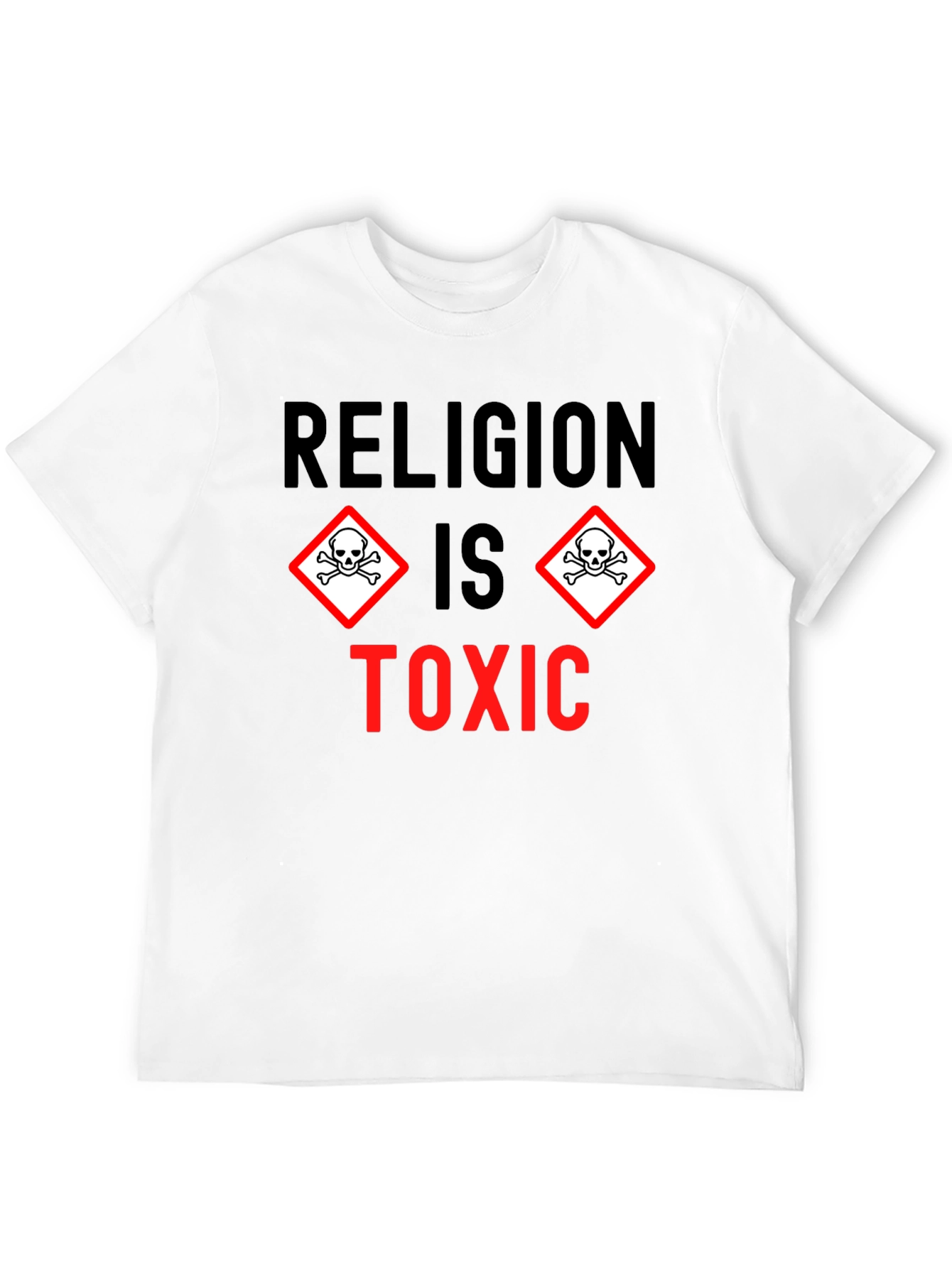 Religion is Toxic Graphic T-Shirt