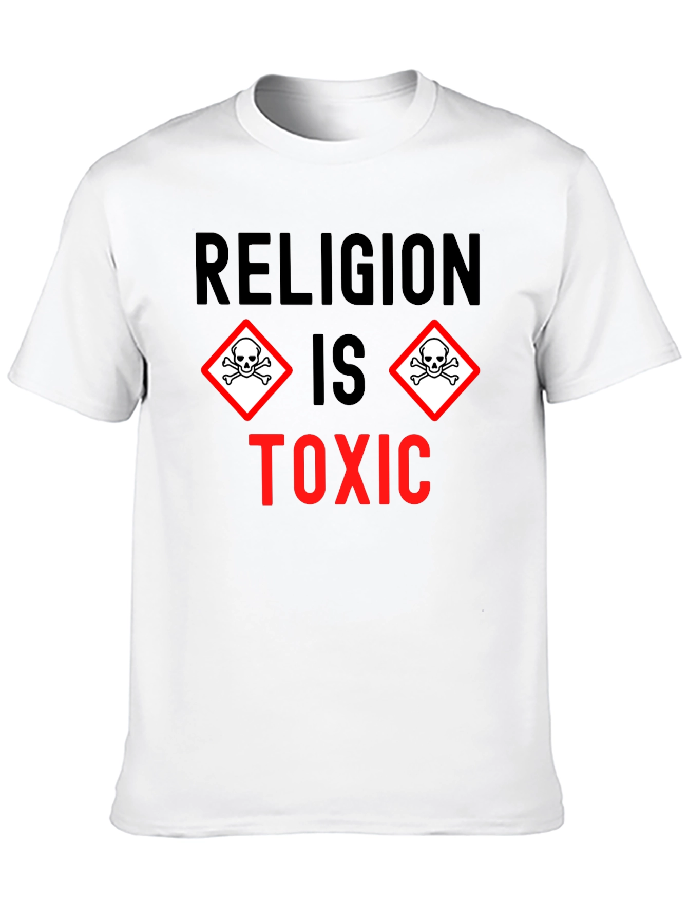 Religion is Toxic Graphic T-Shirt