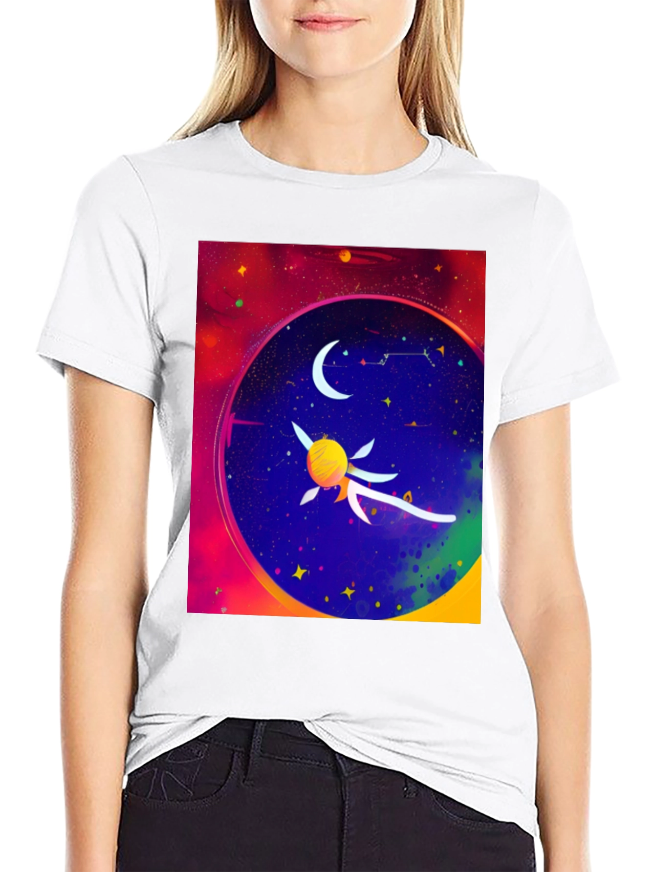 Celestial Dreamscape Graphic Tee
