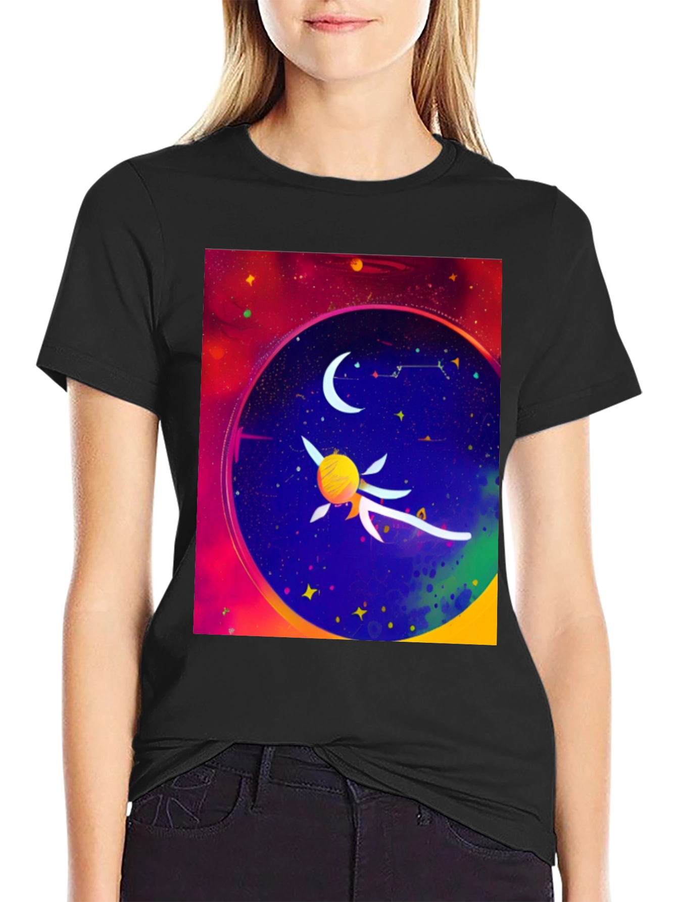 Celestial Dreamscape Graphic Tee