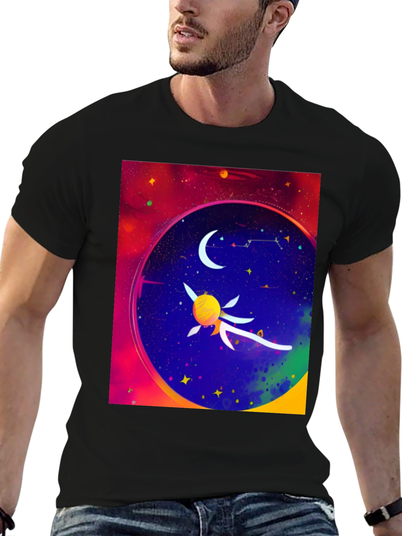 Celestial Dreamscape Graphic Tee