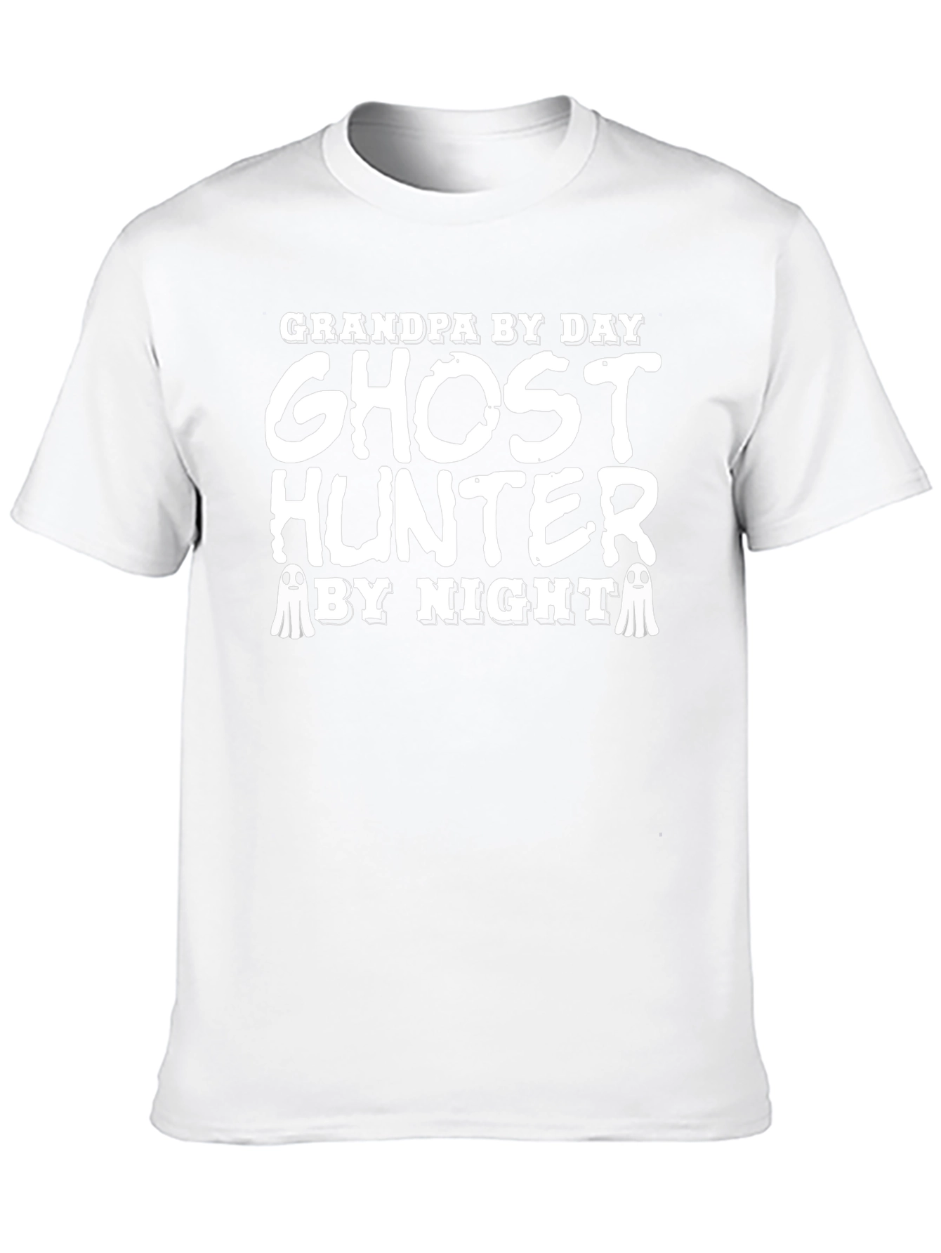 Grandpa Ghost Hunter Black T-Shirt