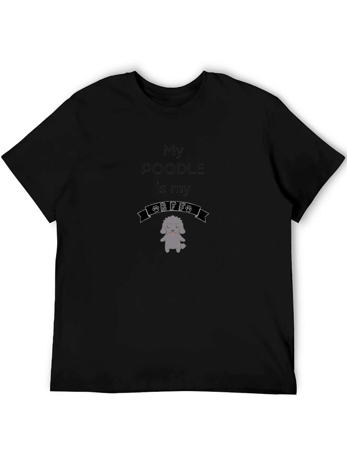 Poodle BFF T-Shirt - Dog Lover Tee