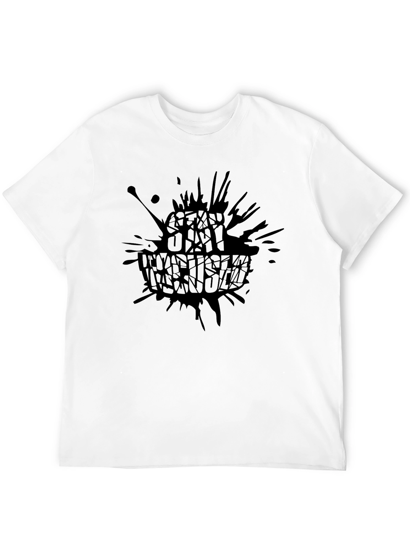 Stay Focused Black T-Shirt - Graphic Tee