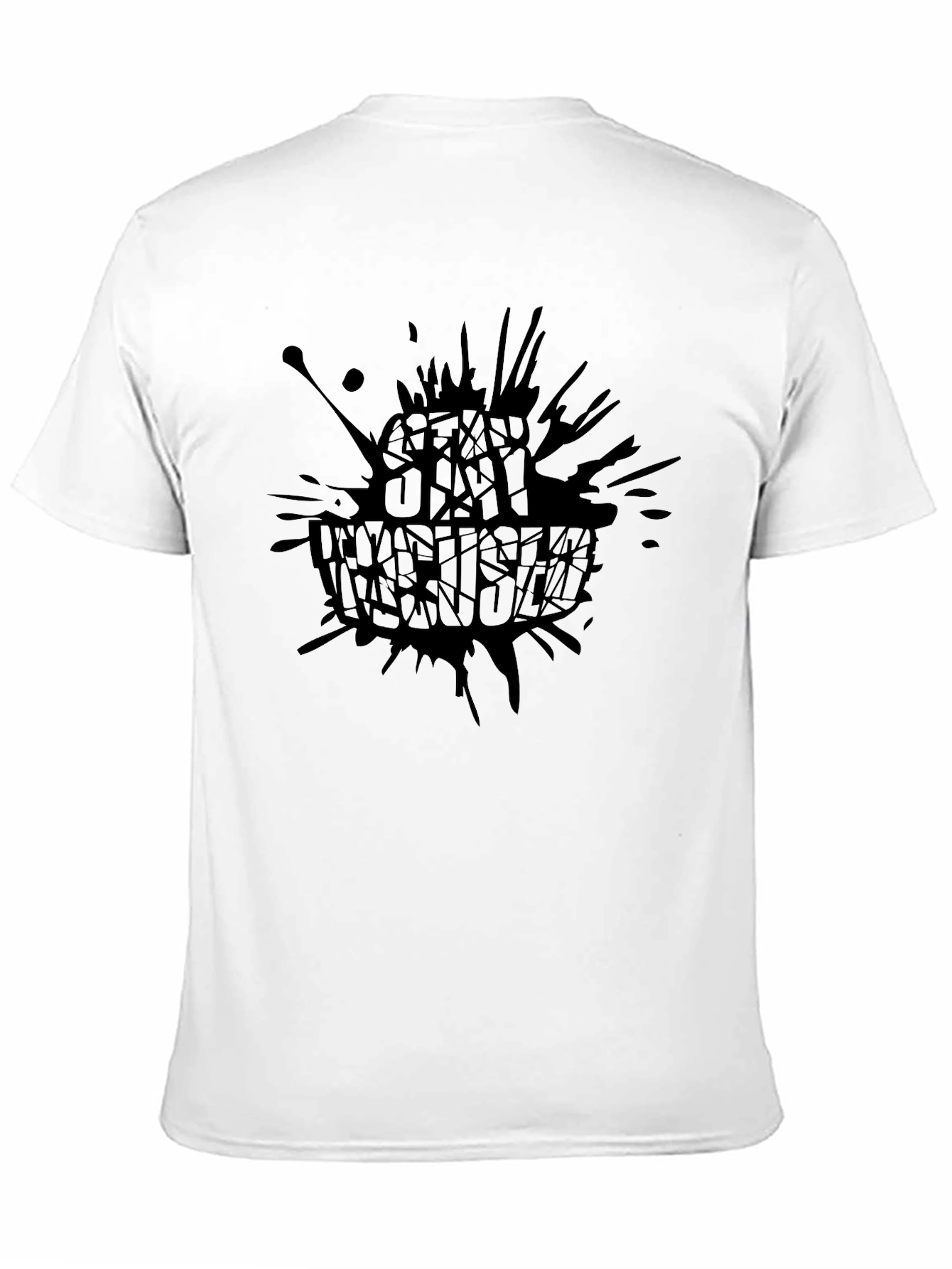 Stay Focused Black T-Shirt - Graphic Tee