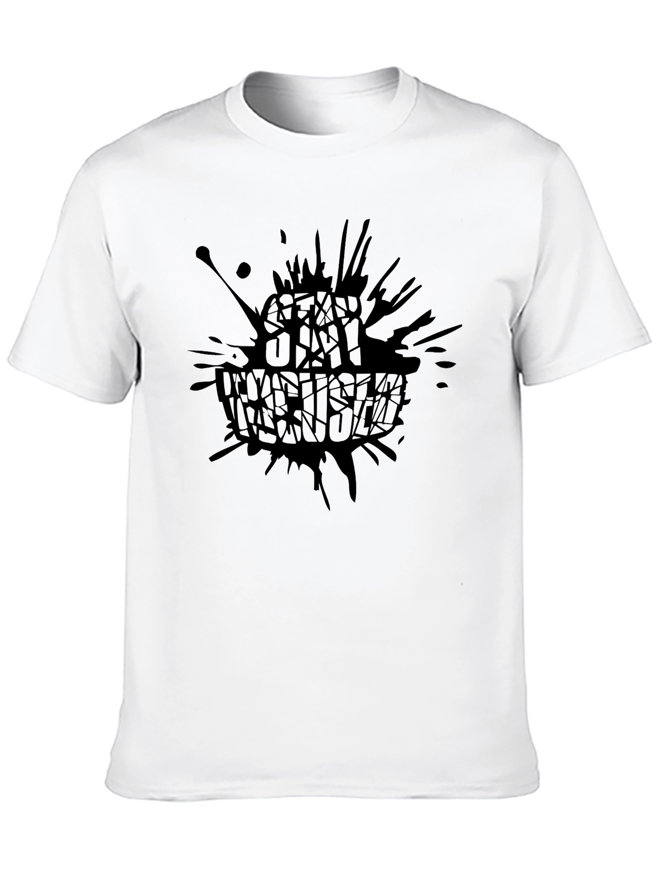Stay Focused Black T-Shirt - Graphic Tee