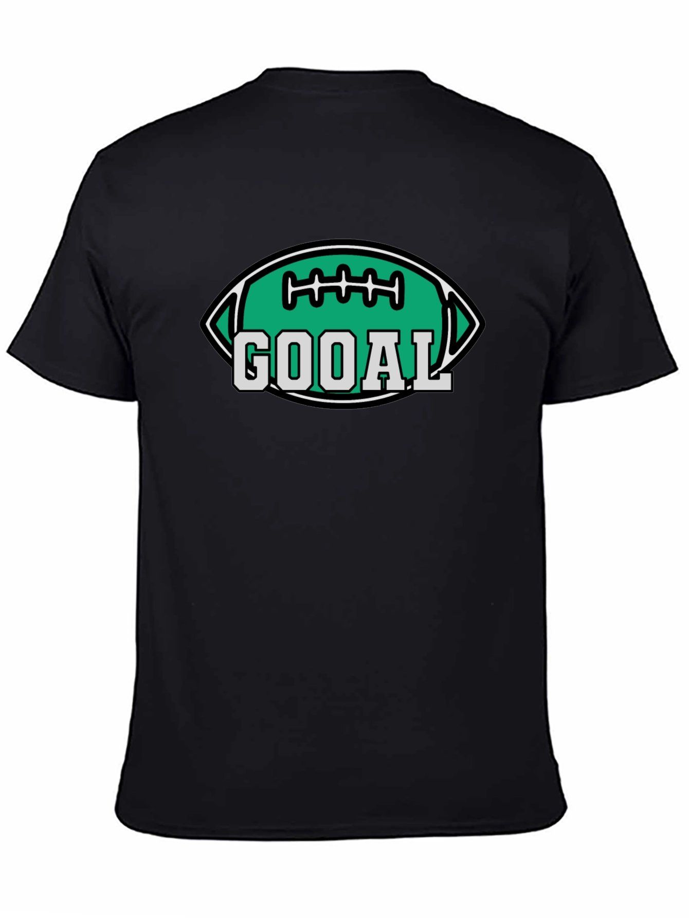 Gooal Football T-Shirt - Black