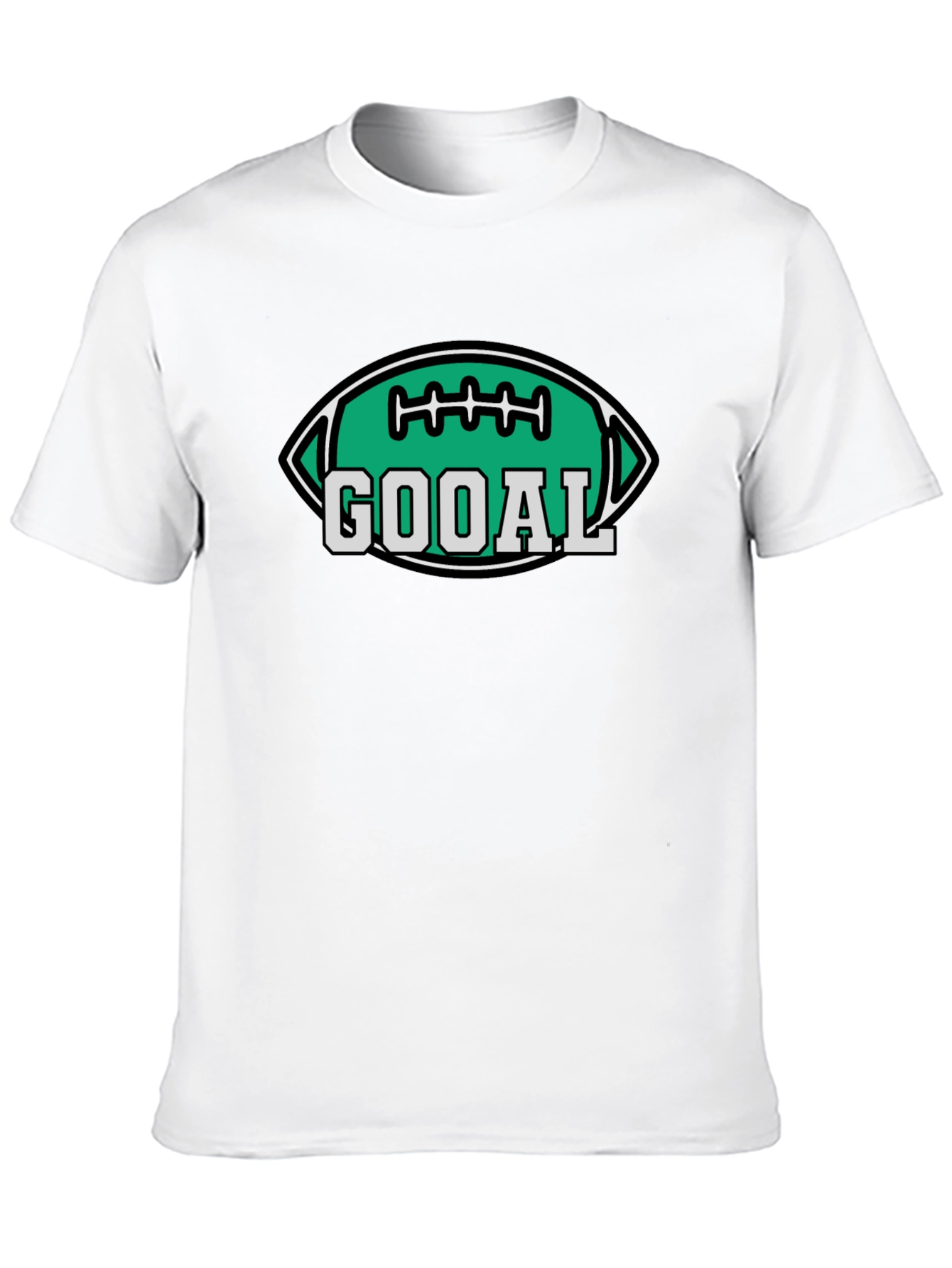 Gooal Football T-Shirt - Black