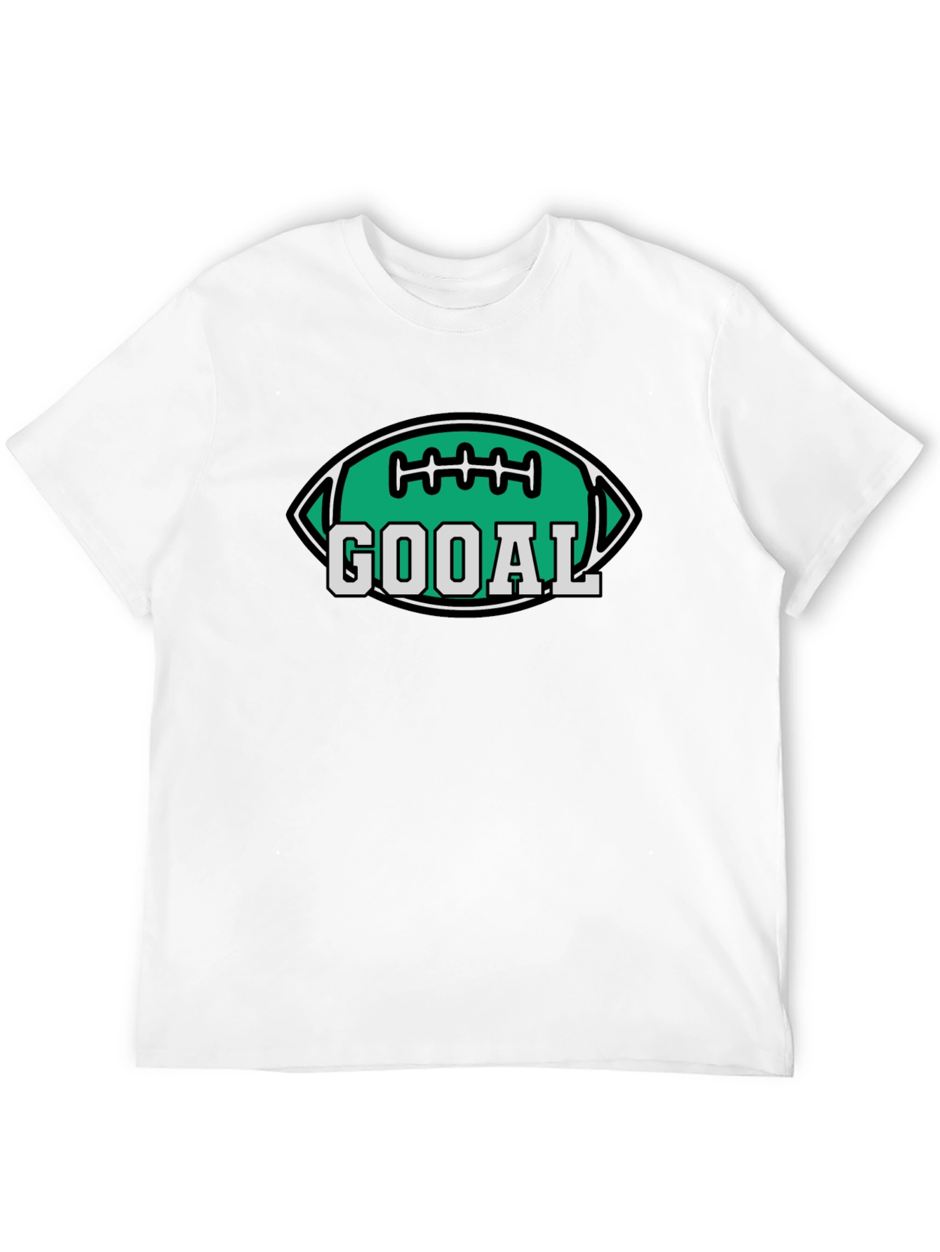 Gooal Football T-Shirt - Black