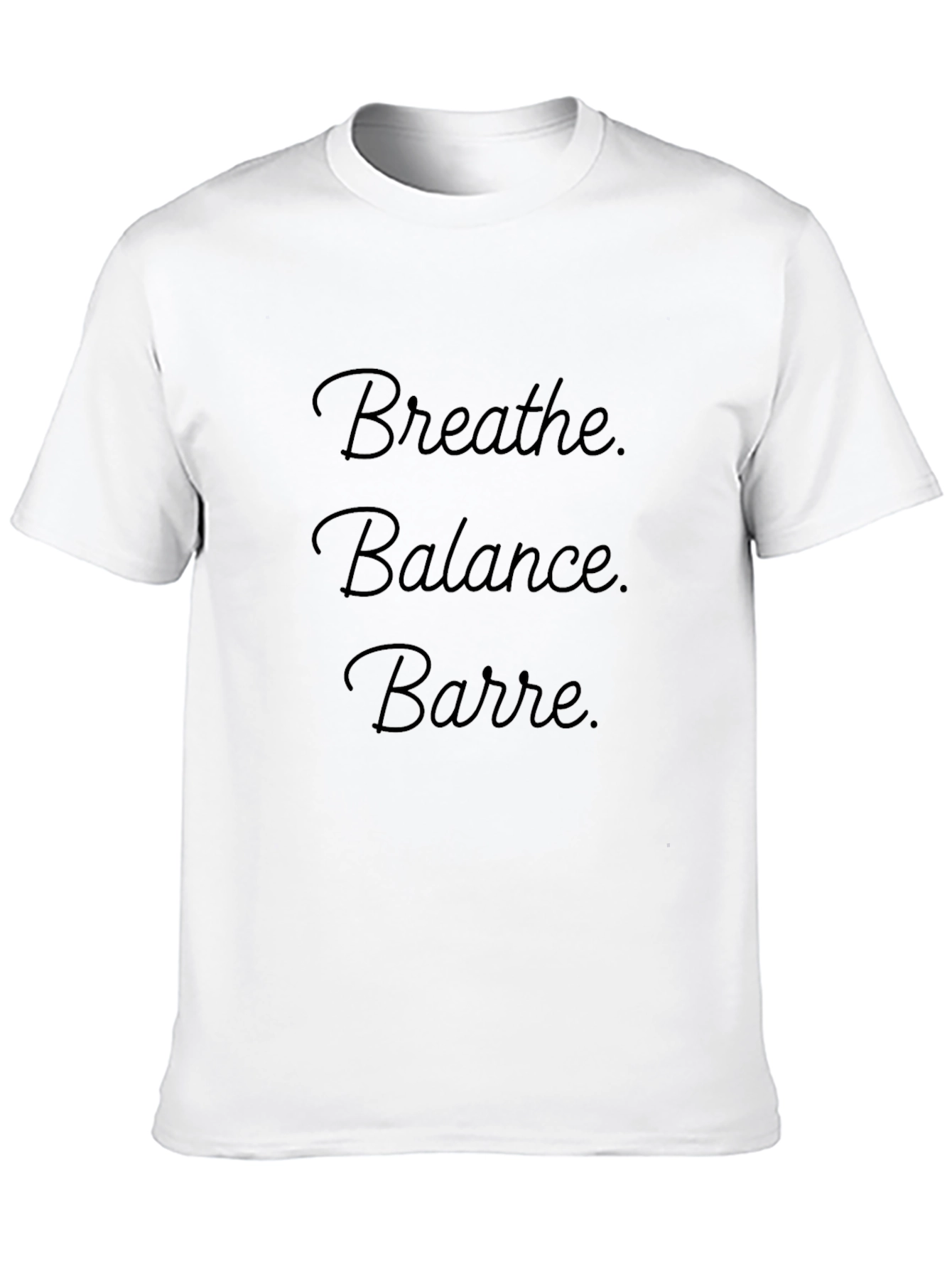 Breathe Balance Barre T-Shirt - Black