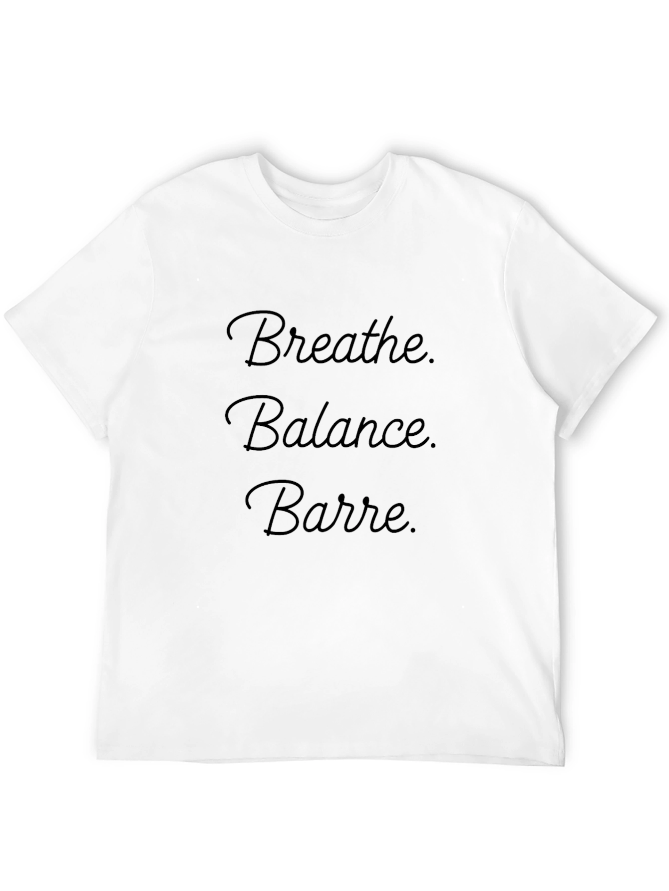 Breathe Balance Barre T-Shirt - Black