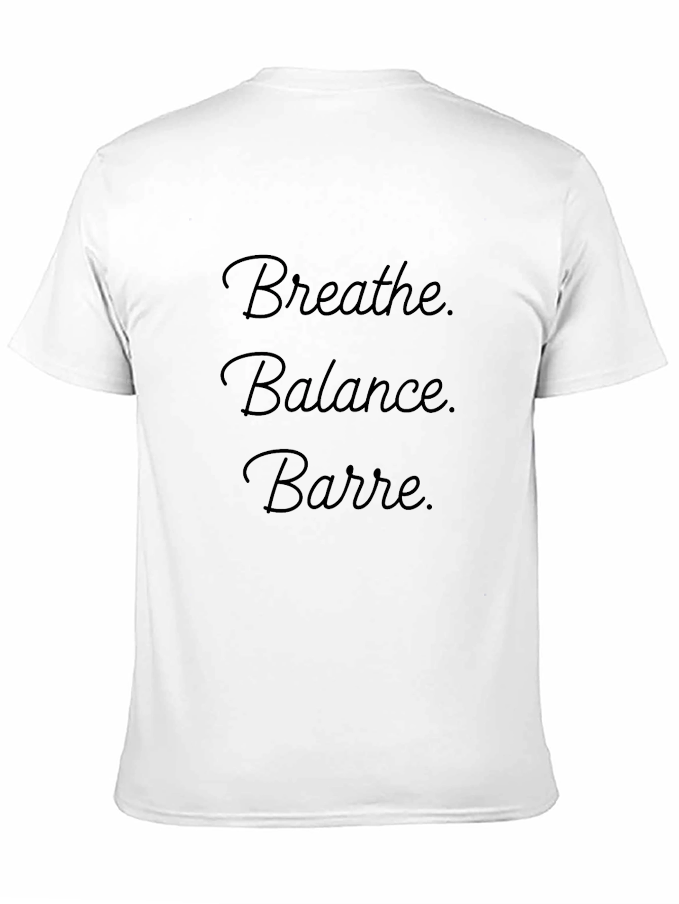 Breathe Balance Barre T-Shirt - Black