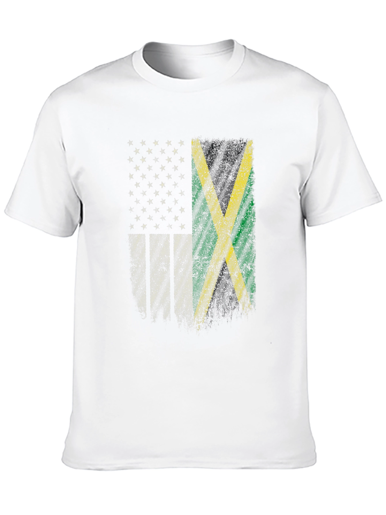 Jamaica USA Flag Graphic T-Shirt