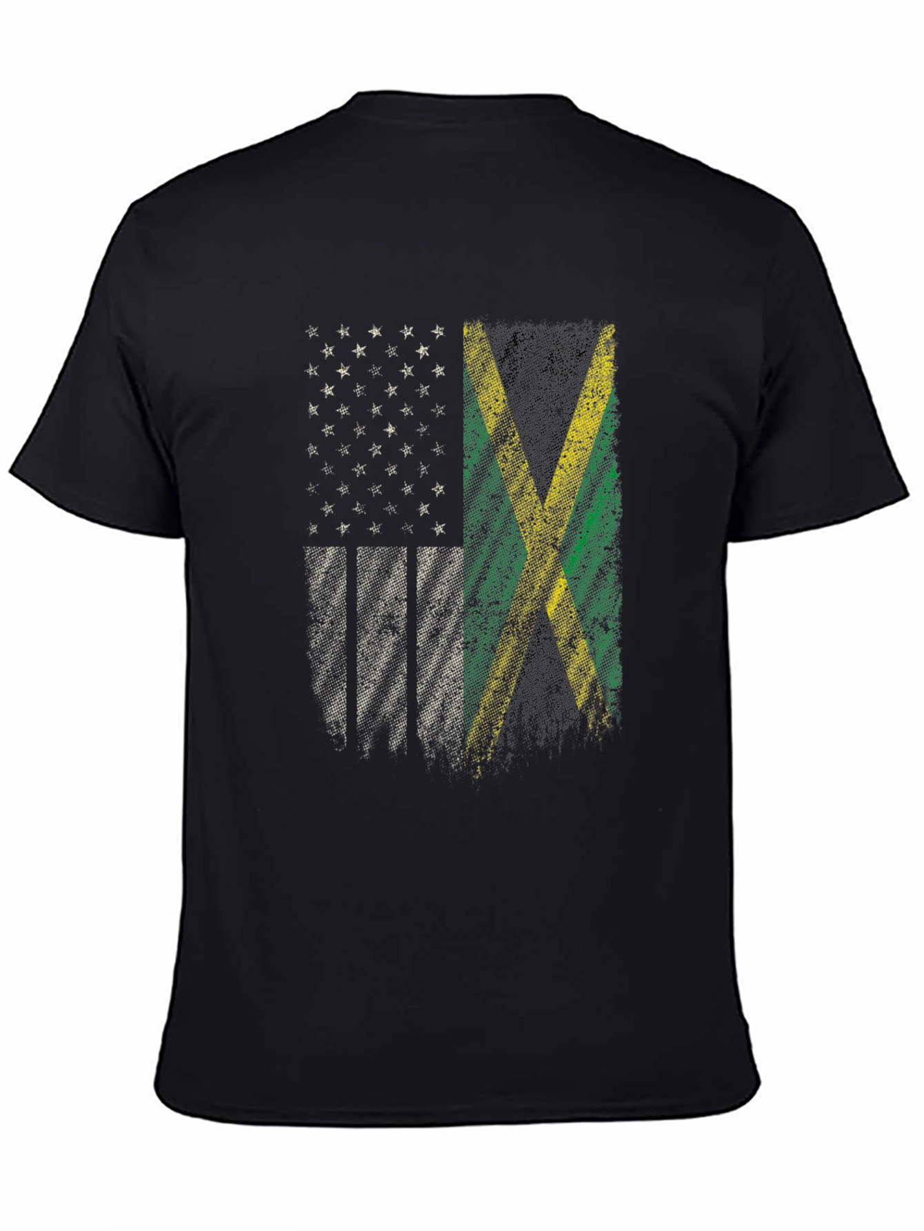 Jamaica USA Flag Graphic T-Shirt