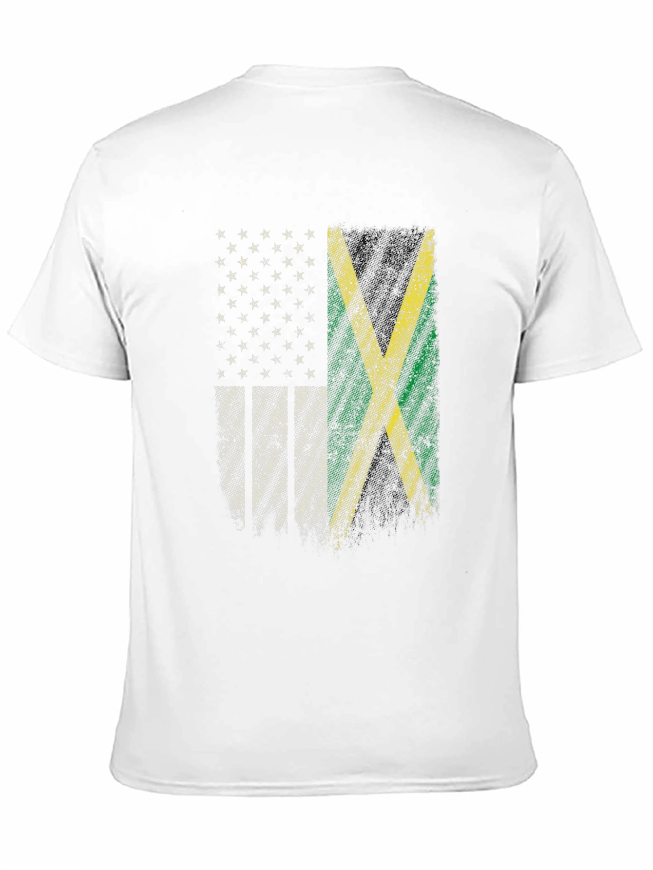 Jamaica USA Flag Graphic T-Shirt
