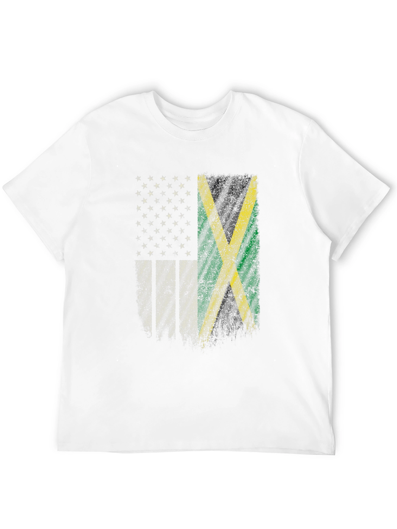 Jamaica USA Flag Graphic T-Shirt
