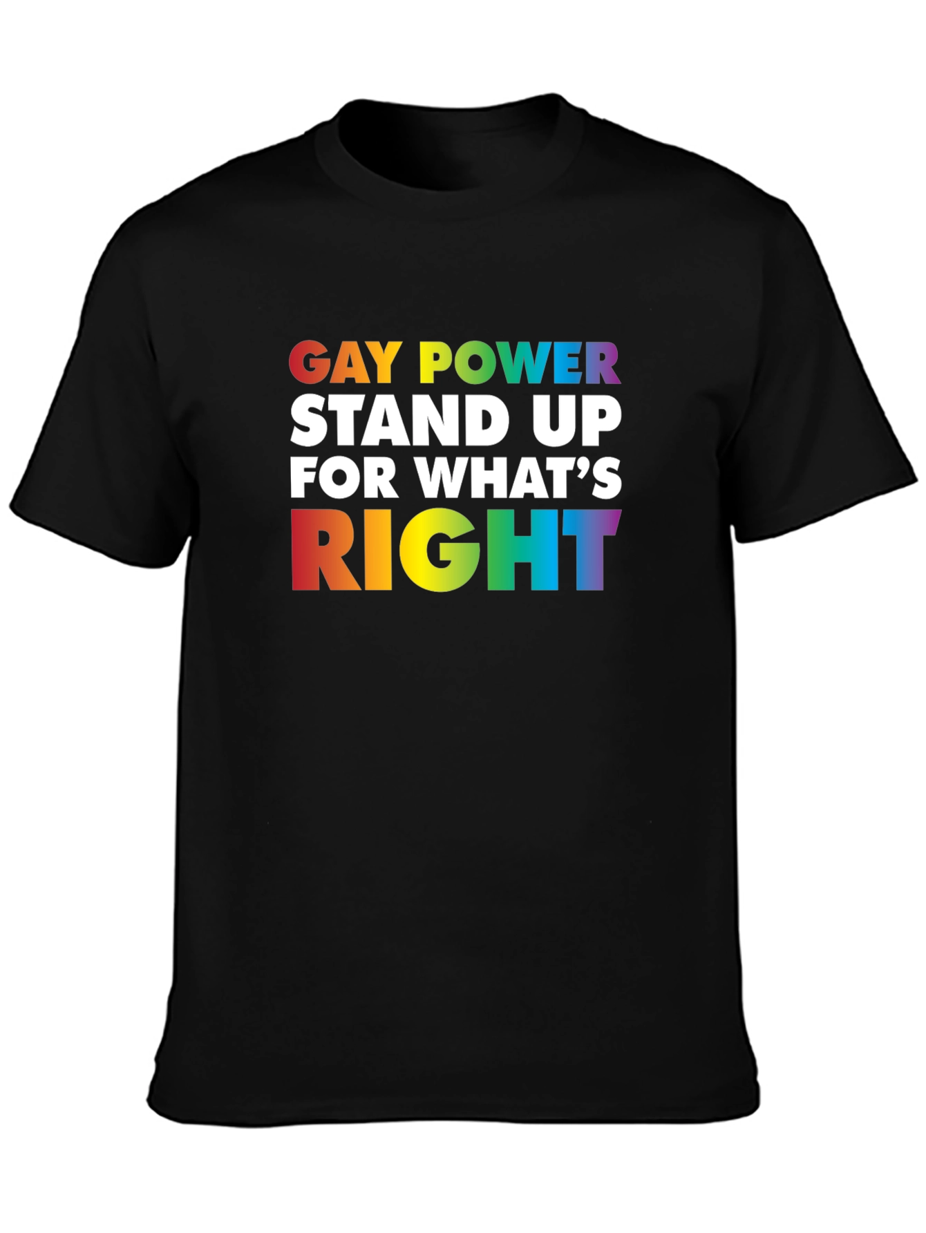 Gay Power Stand Up T-Shirt Pride Equality LGBTQ