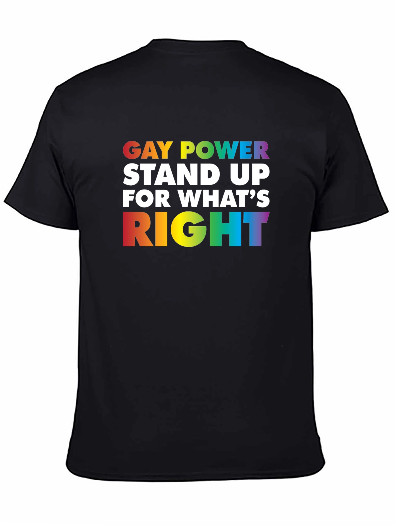 Gay Power Stand Up T-Shirt Pride Equality LGBTQ