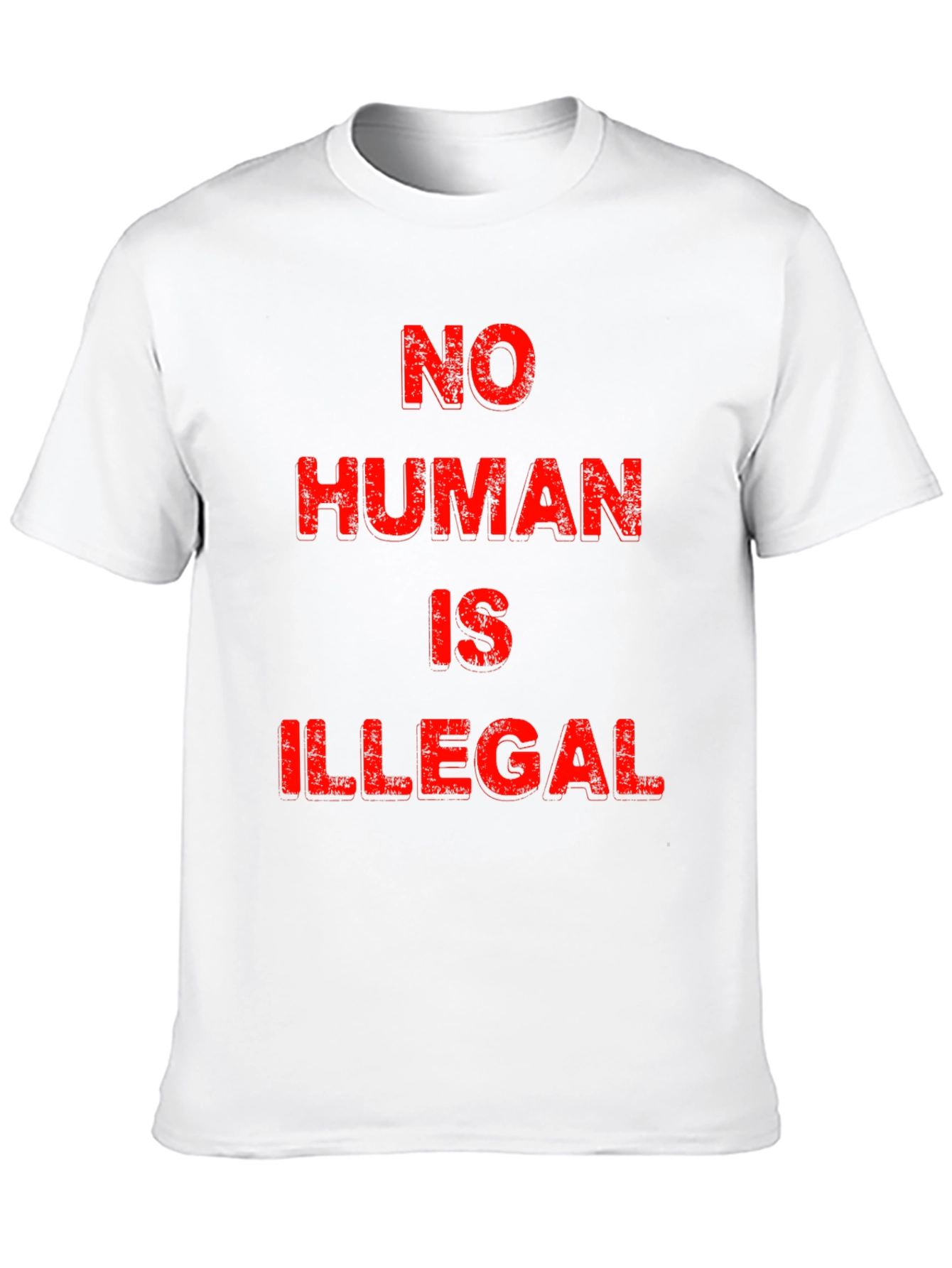 No Human Is Illegal Graphic Tee