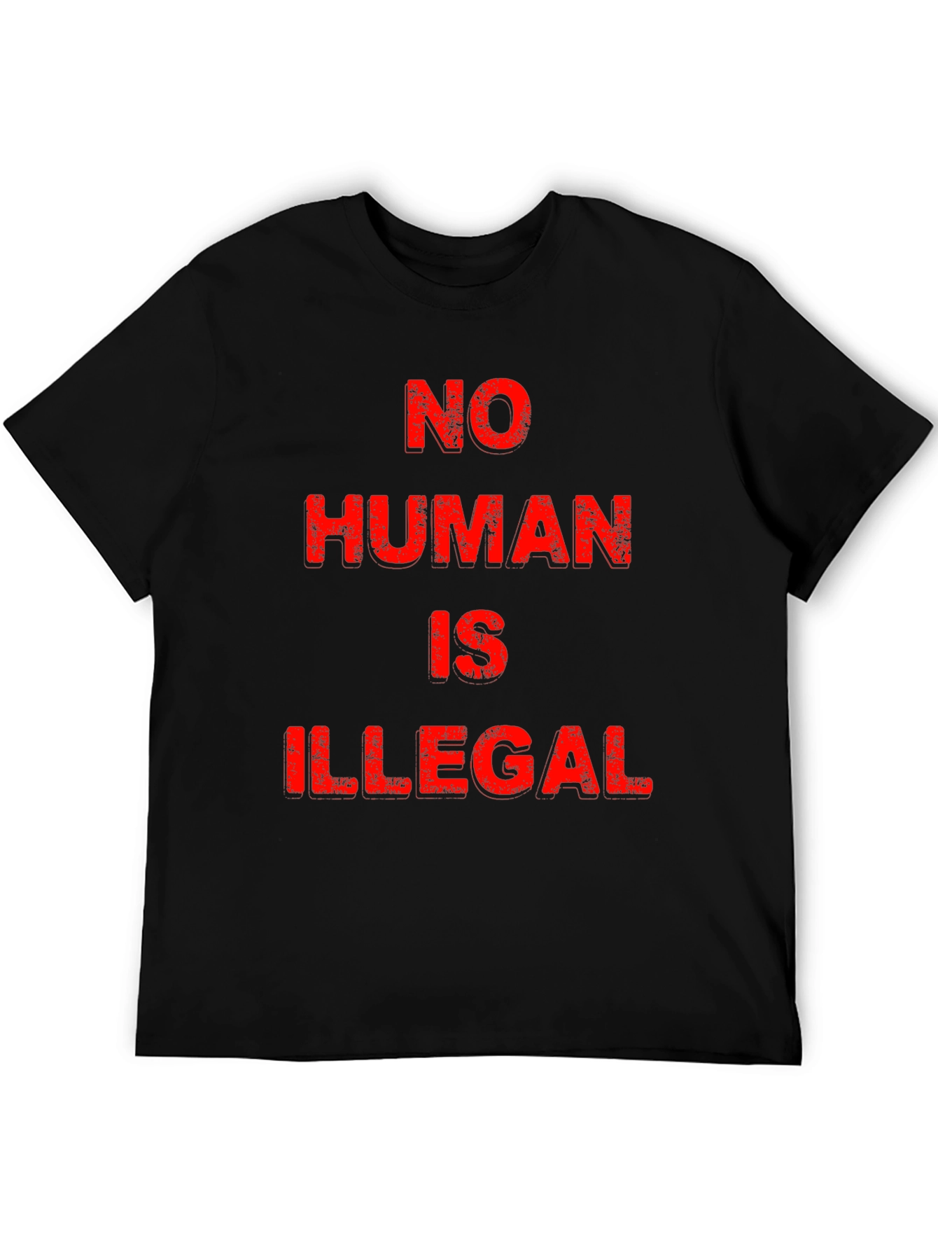 No Human Is Illegal Graphic Tee