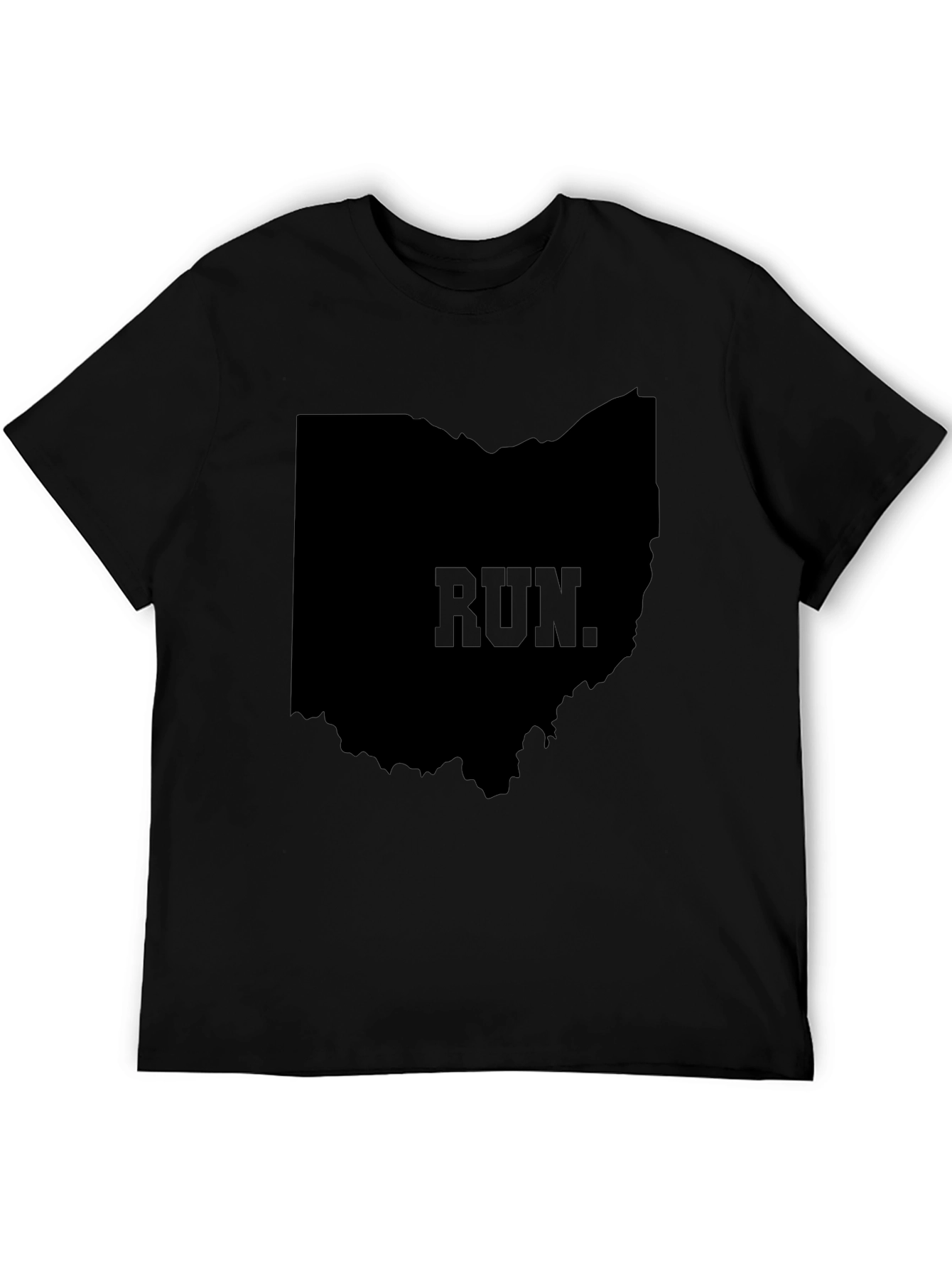 Ohio Run Graphic T-Shirt - Black