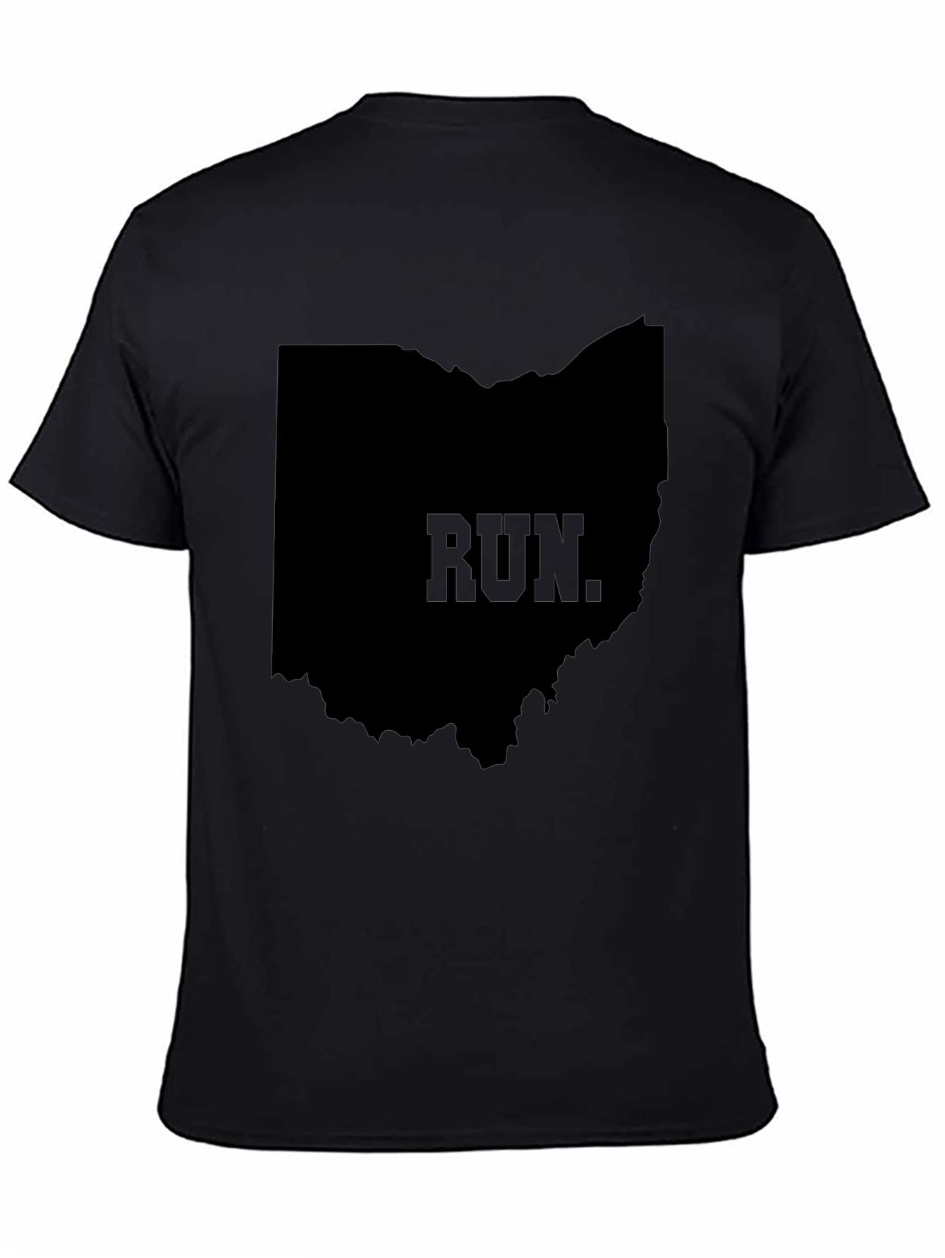 Ohio Run Graphic T-Shirt - Black
