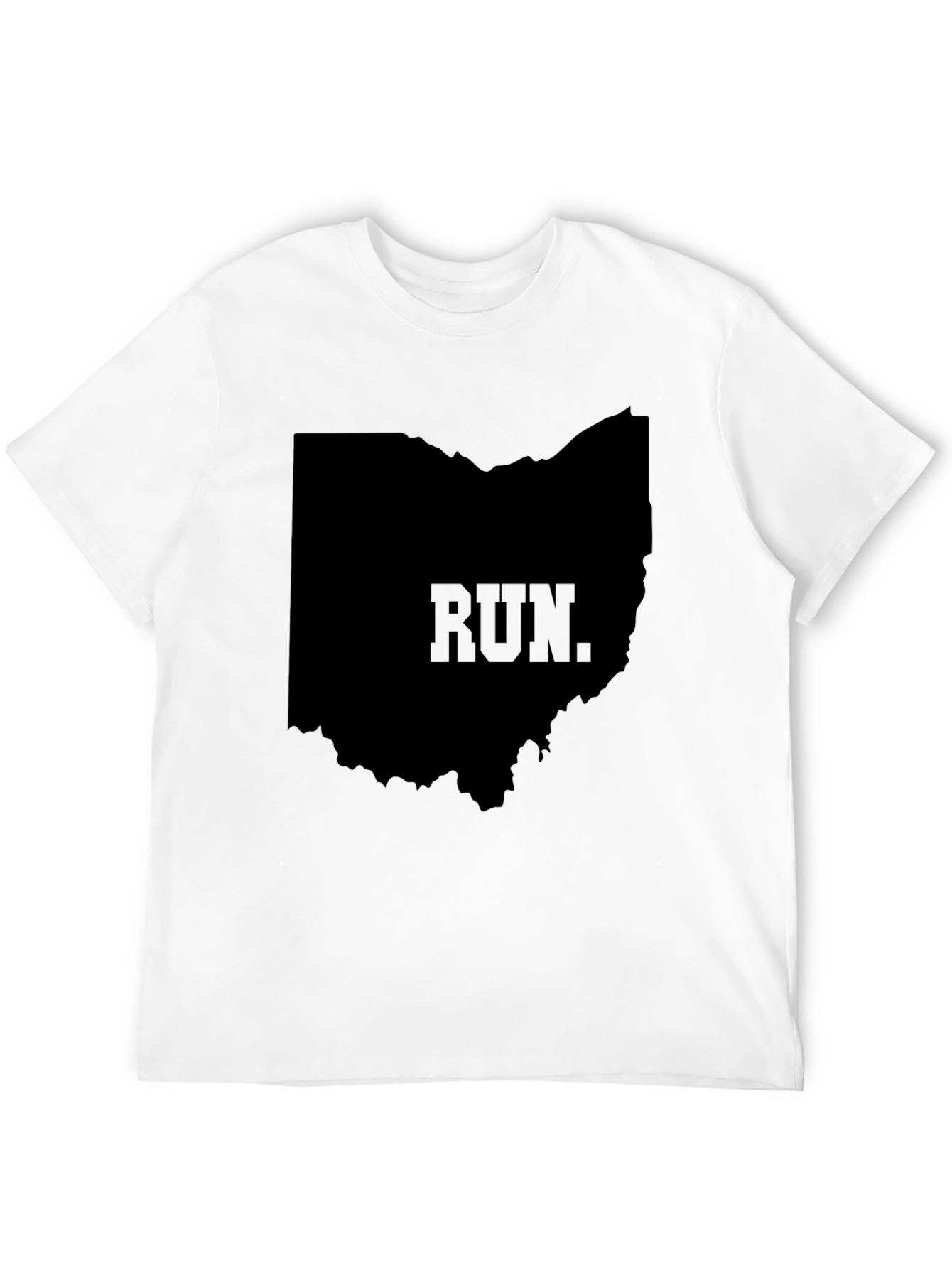 Ohio Run Graphic T-Shirt - Black