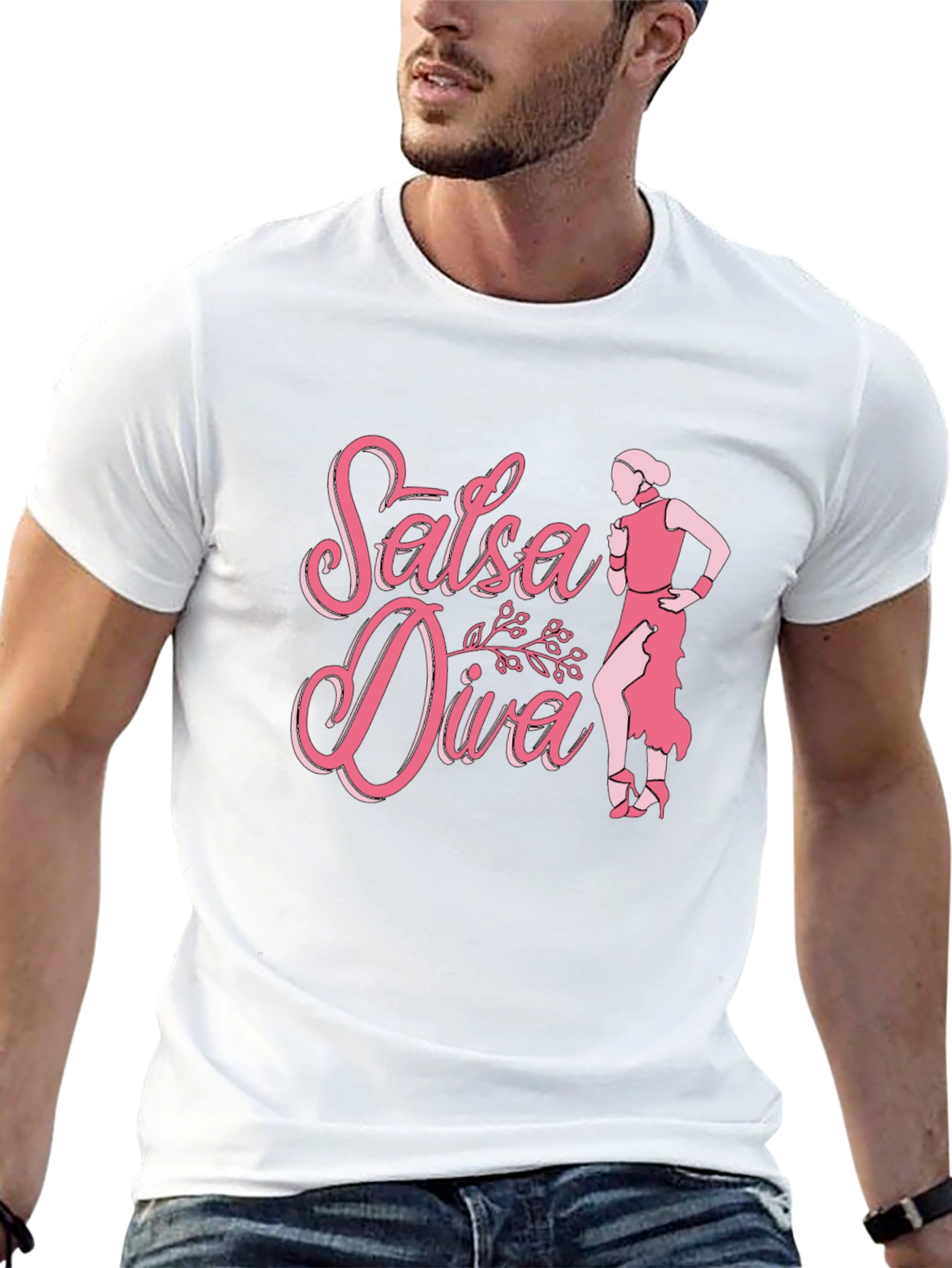 Salsa Diva Graphic T-Shirt - Dance Lover Tee